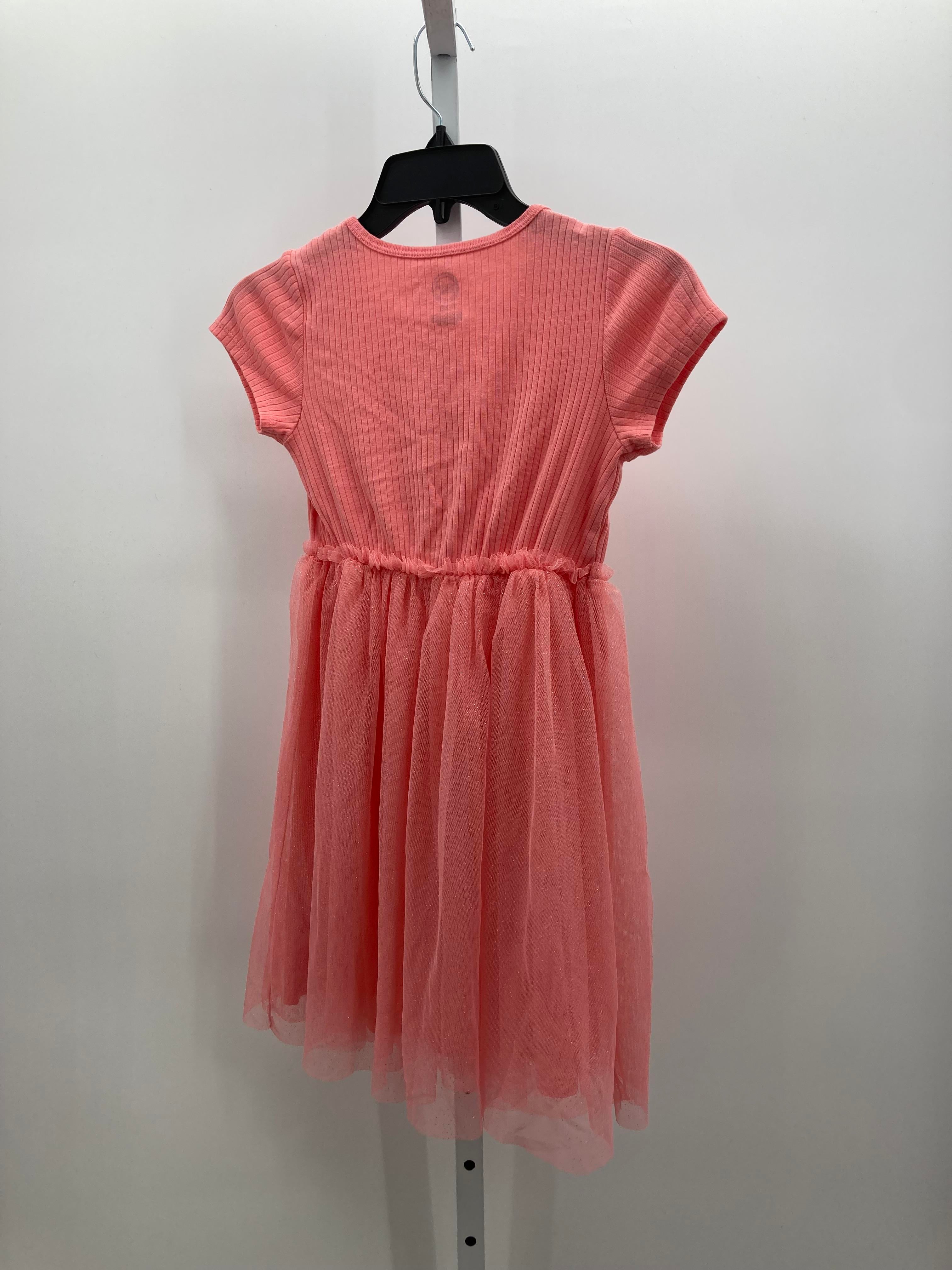 Wonder Nation Size 7-8 Girls Short Sleeve Dress