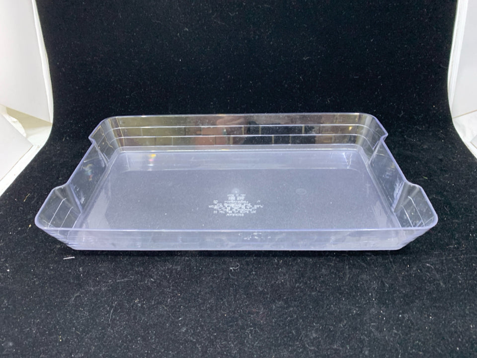 LONGABERGER PLASTIC SERVING TRAY.