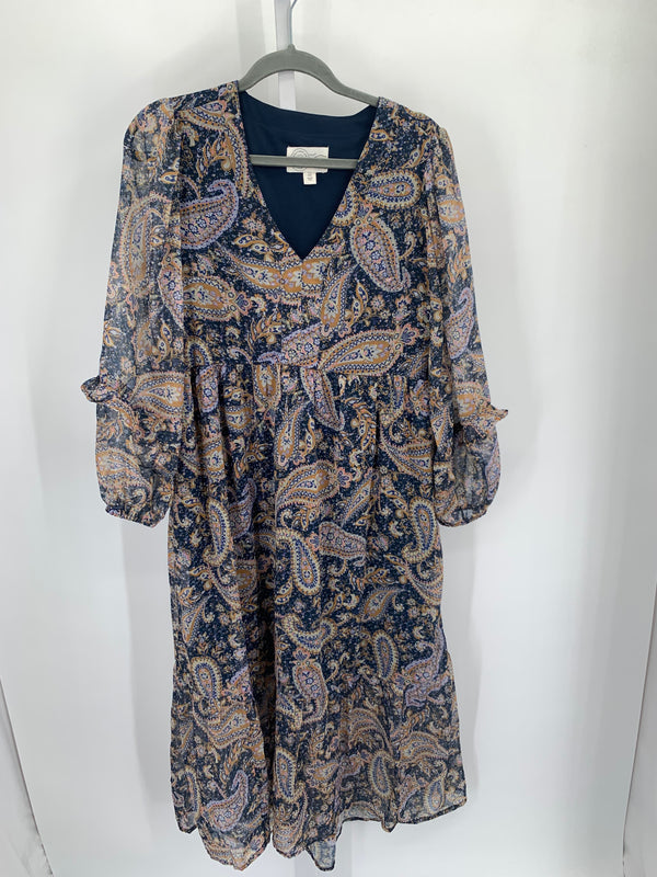 Size XX Small Misses Long Sleeve Dress