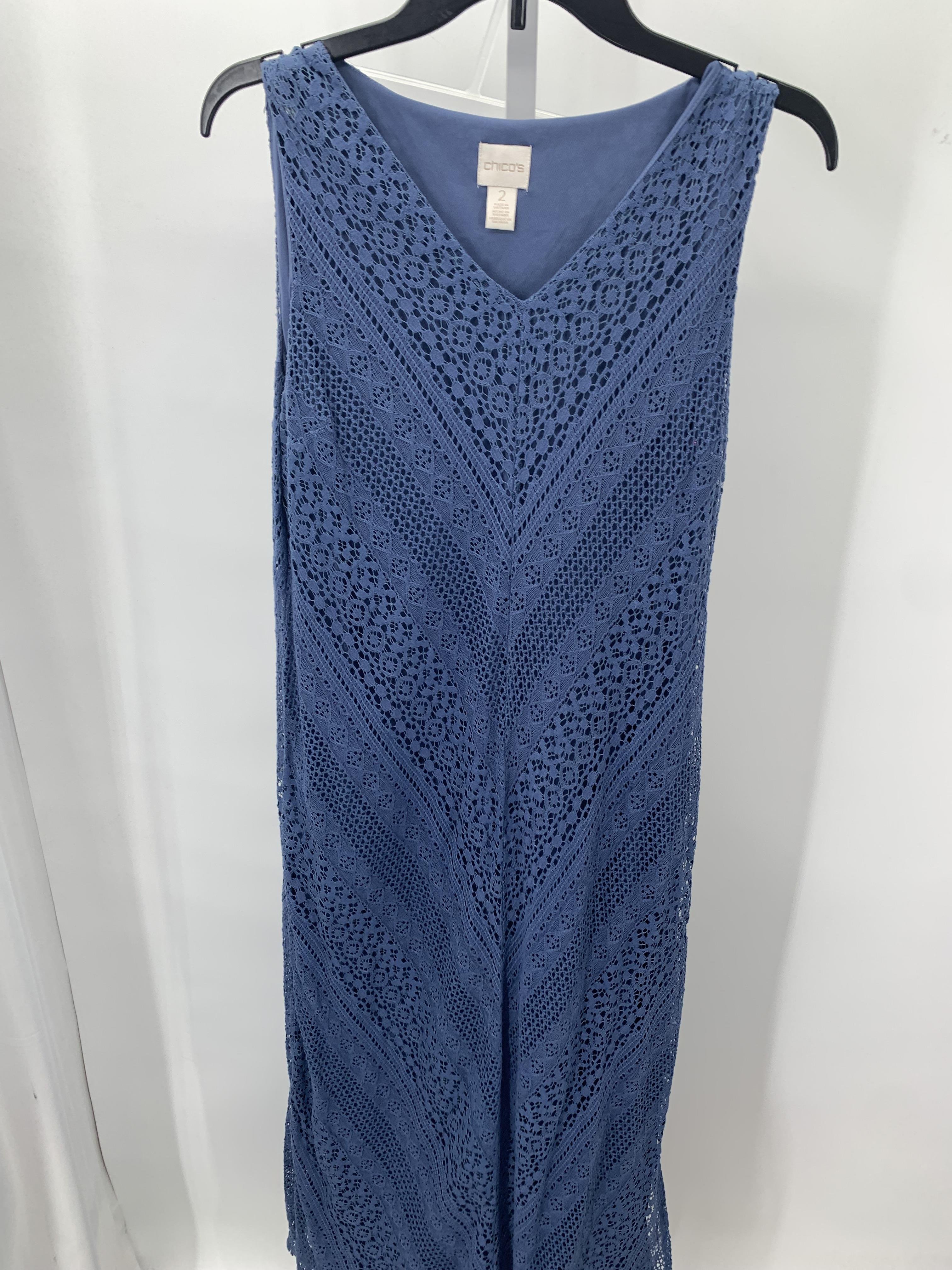 Chico's Size Medium Misses Sleeveless Dress
