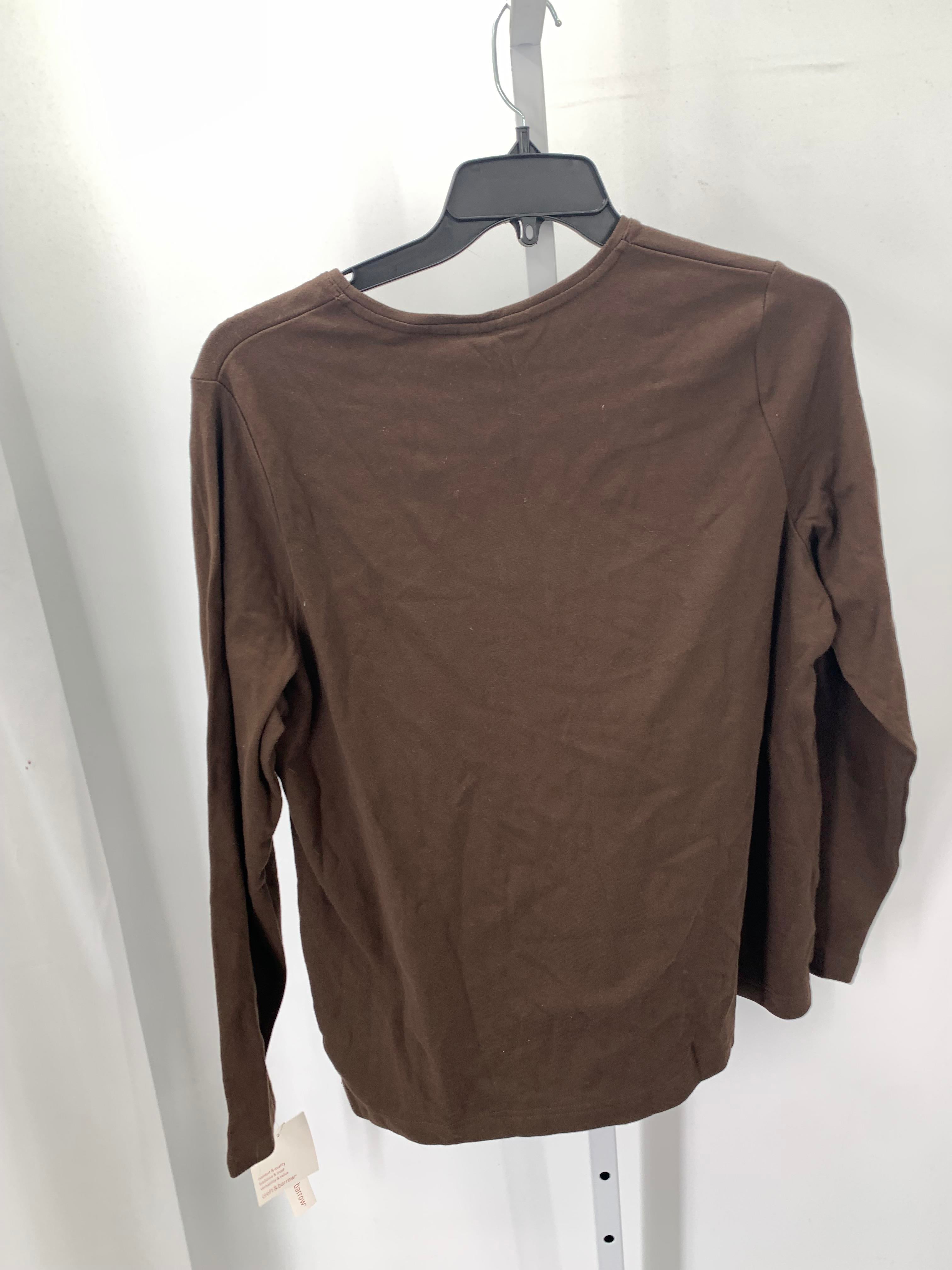 Croft & Barrow Size 1X Womens Long Sleeve Shirt