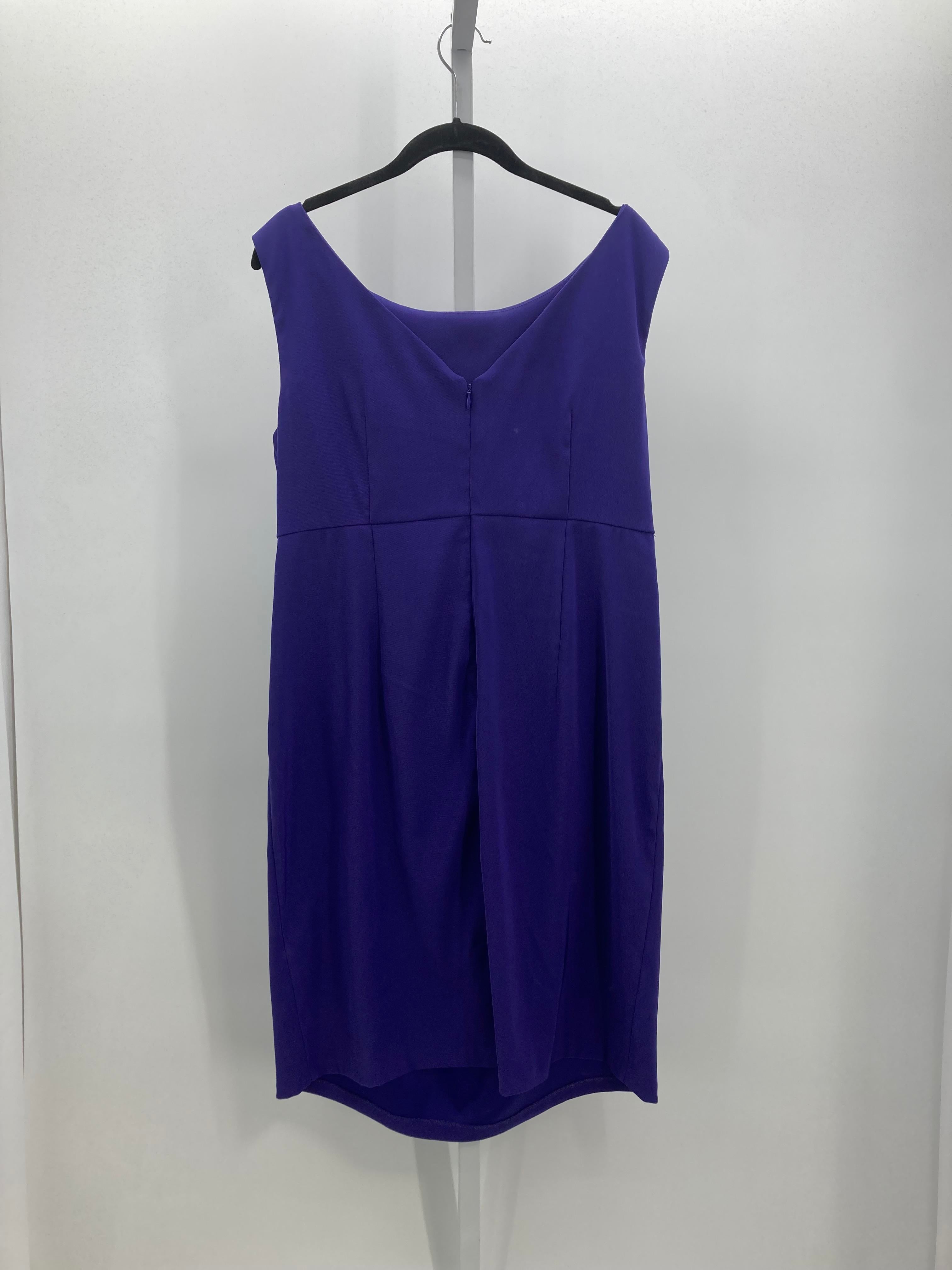 Dress Barn Size 16 W Womens Sleeveless Dress
