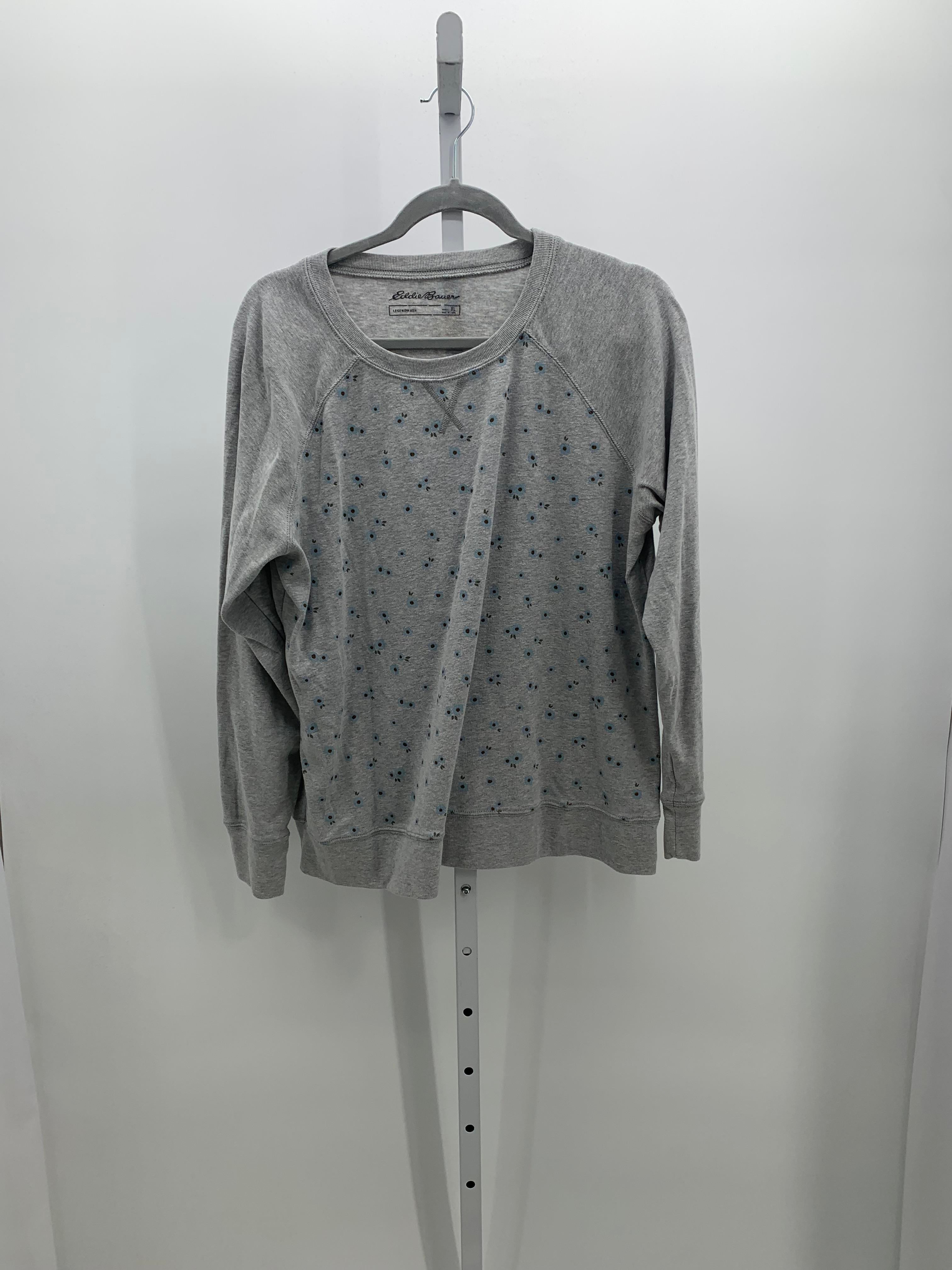Eddie Bauer Size Extra Large Misses Long Sleeve Shirt