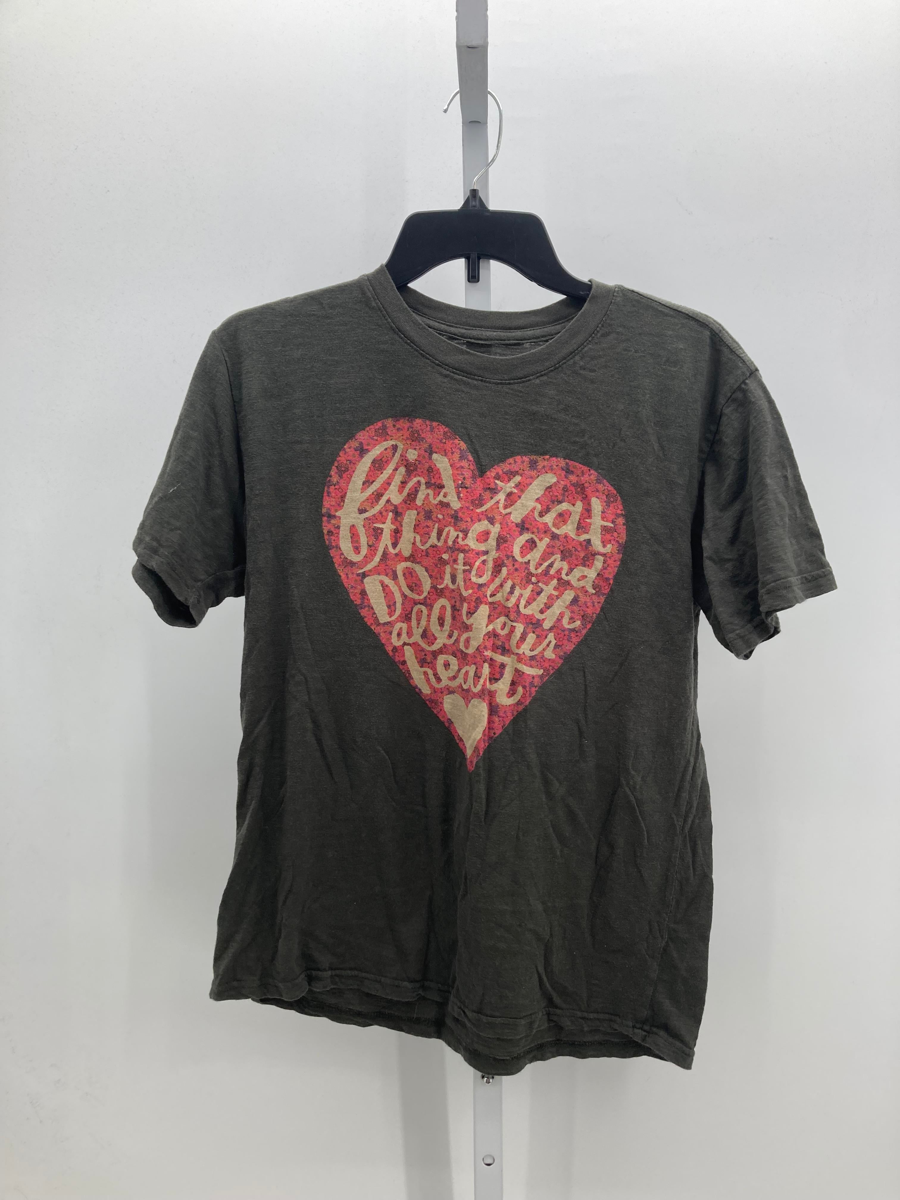 Natural Life Size Small Misses Short Sleeve Shirt
