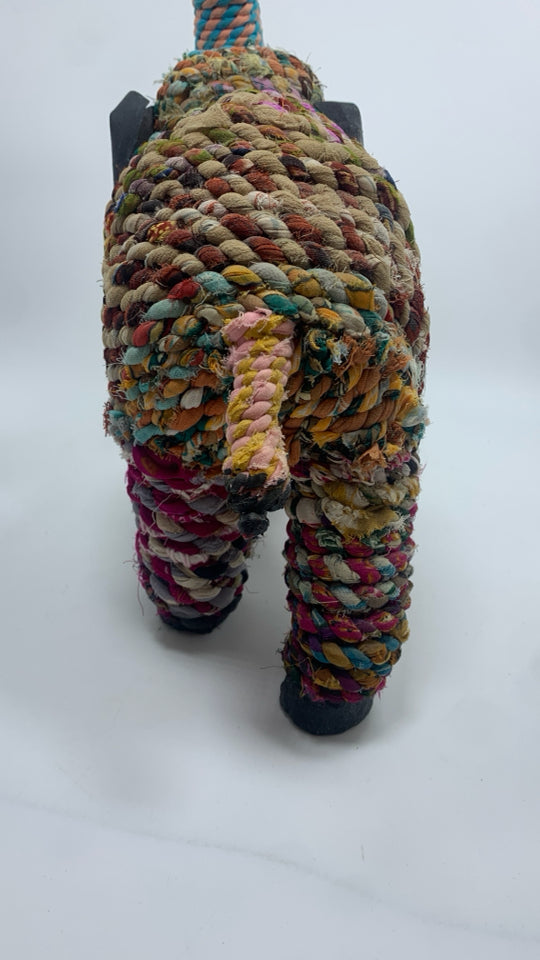 RECYCLED YARN ELEPHANT.
