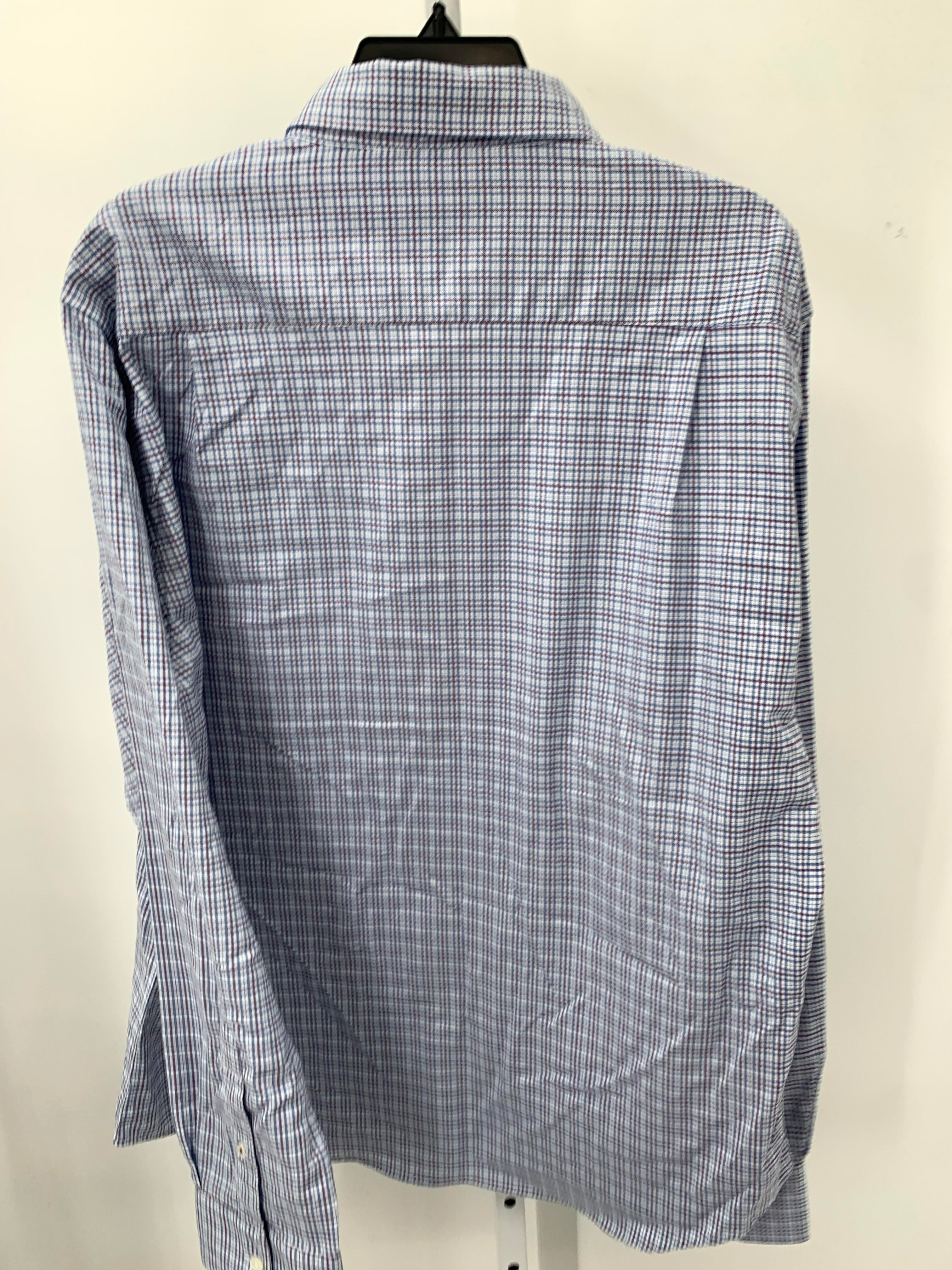 NEW PLAID BTN DOWN