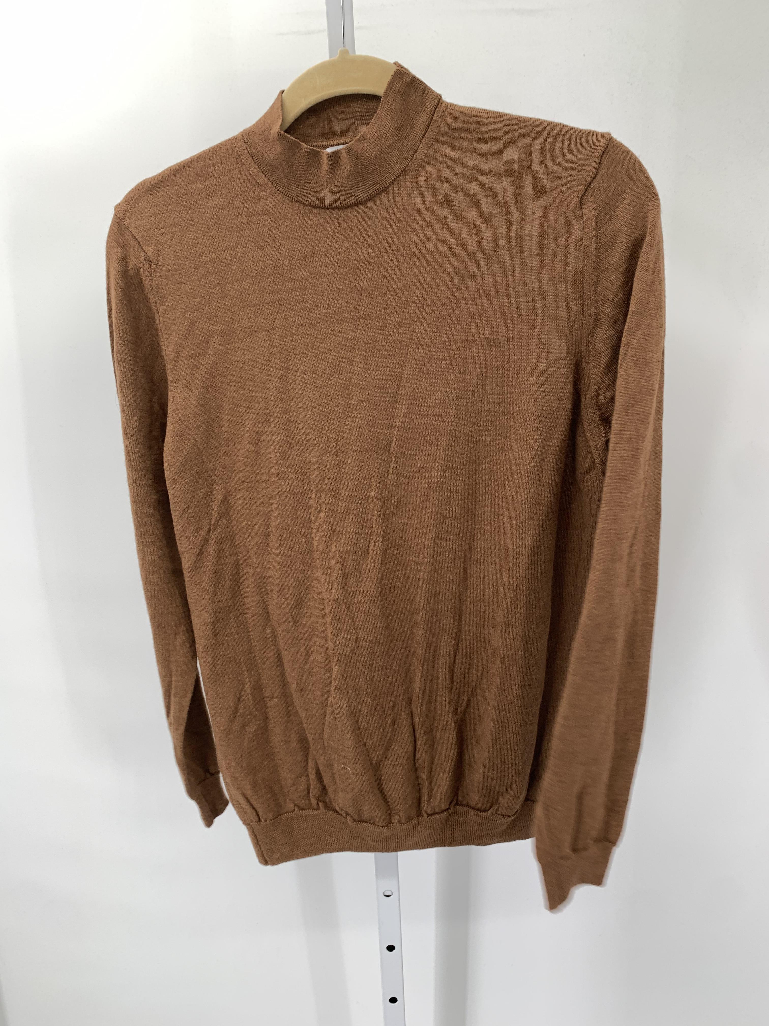 Zara Size Medium Misses Long Slv Sweater