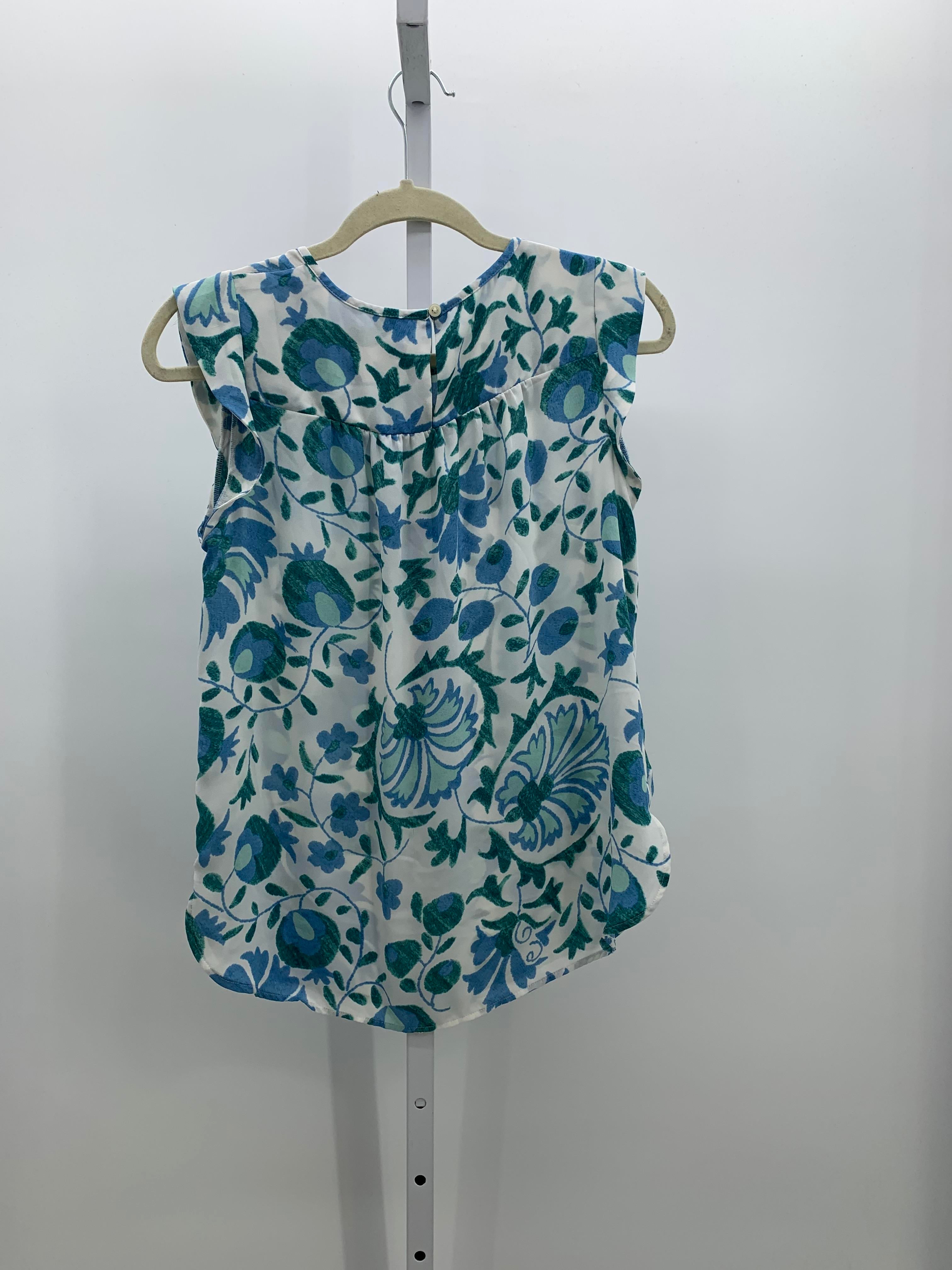 Loft Size X Small Misses Sleeveless Shirt