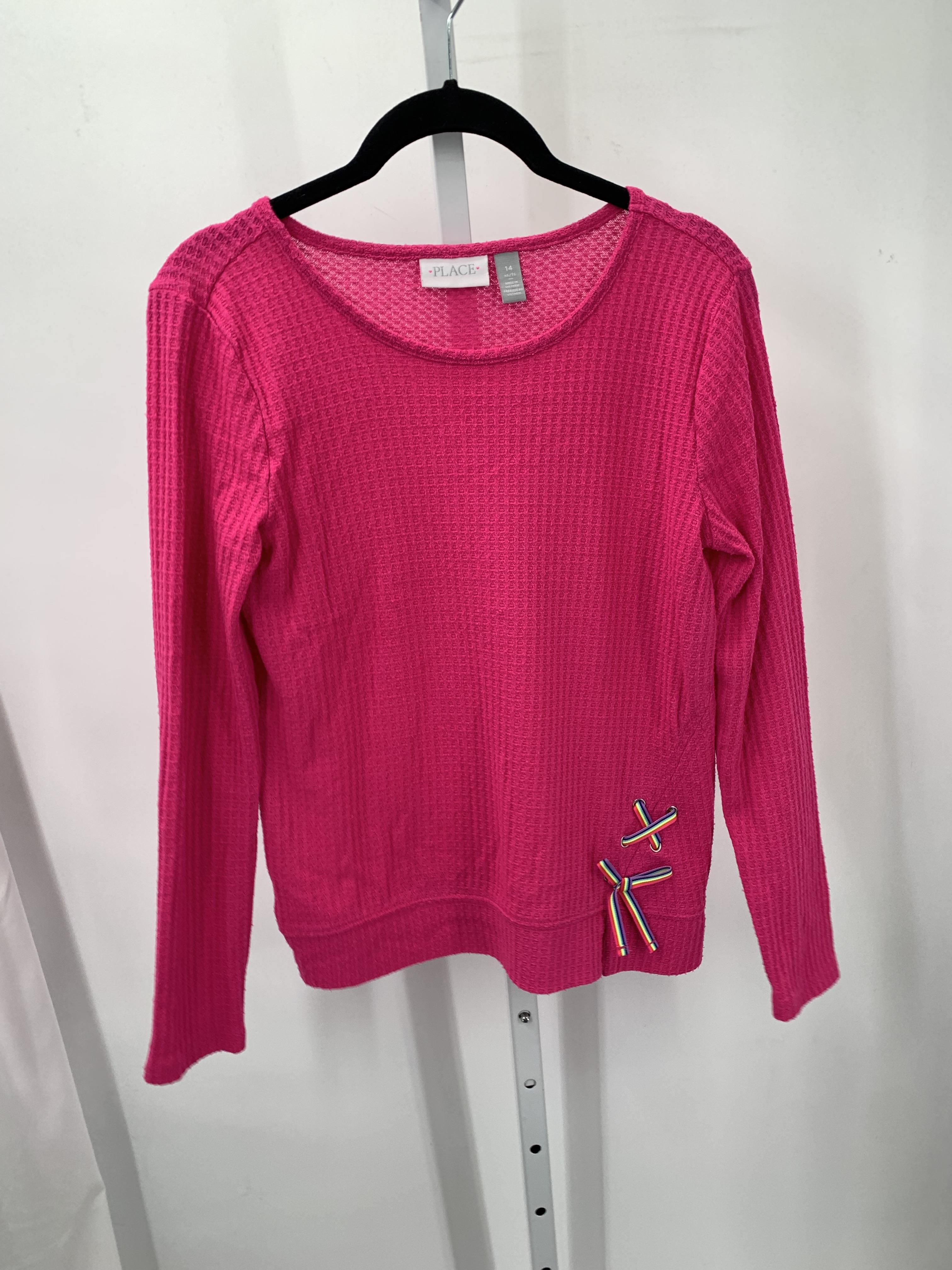 Children's Place Size 14 Girls Long Sleeve Shirt