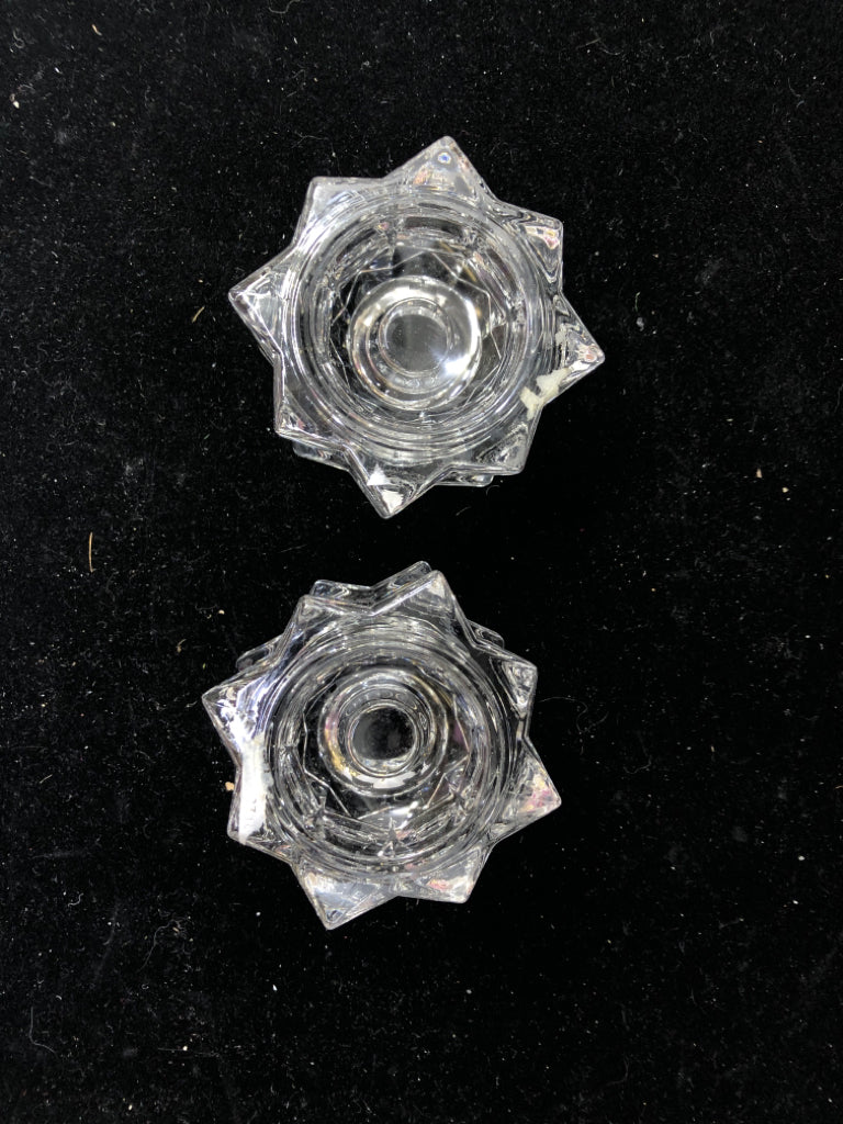 2 STAR CANDLE HOLDER.