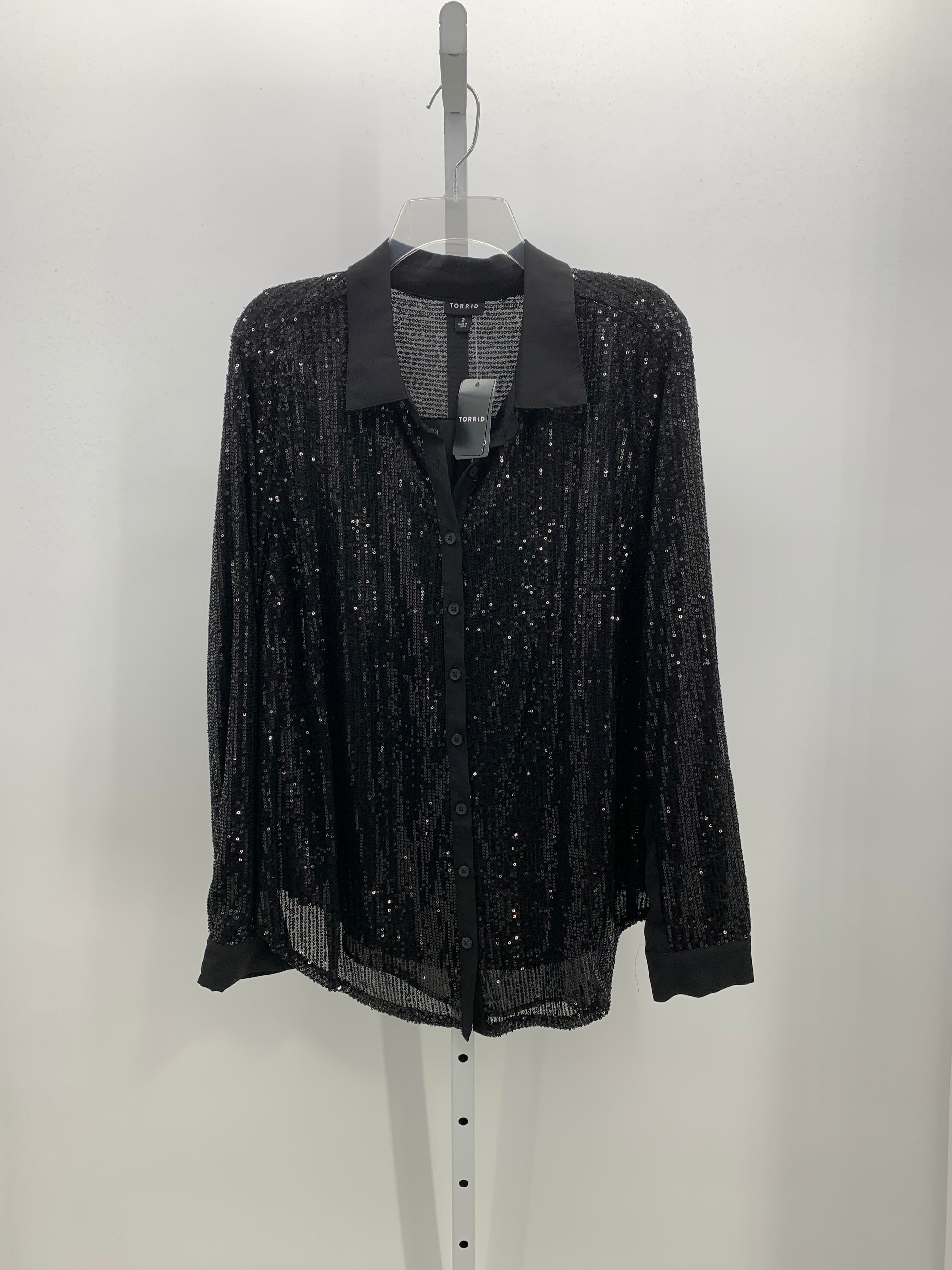 Torrid Size 2X Womens Long Sleeve Shirt
