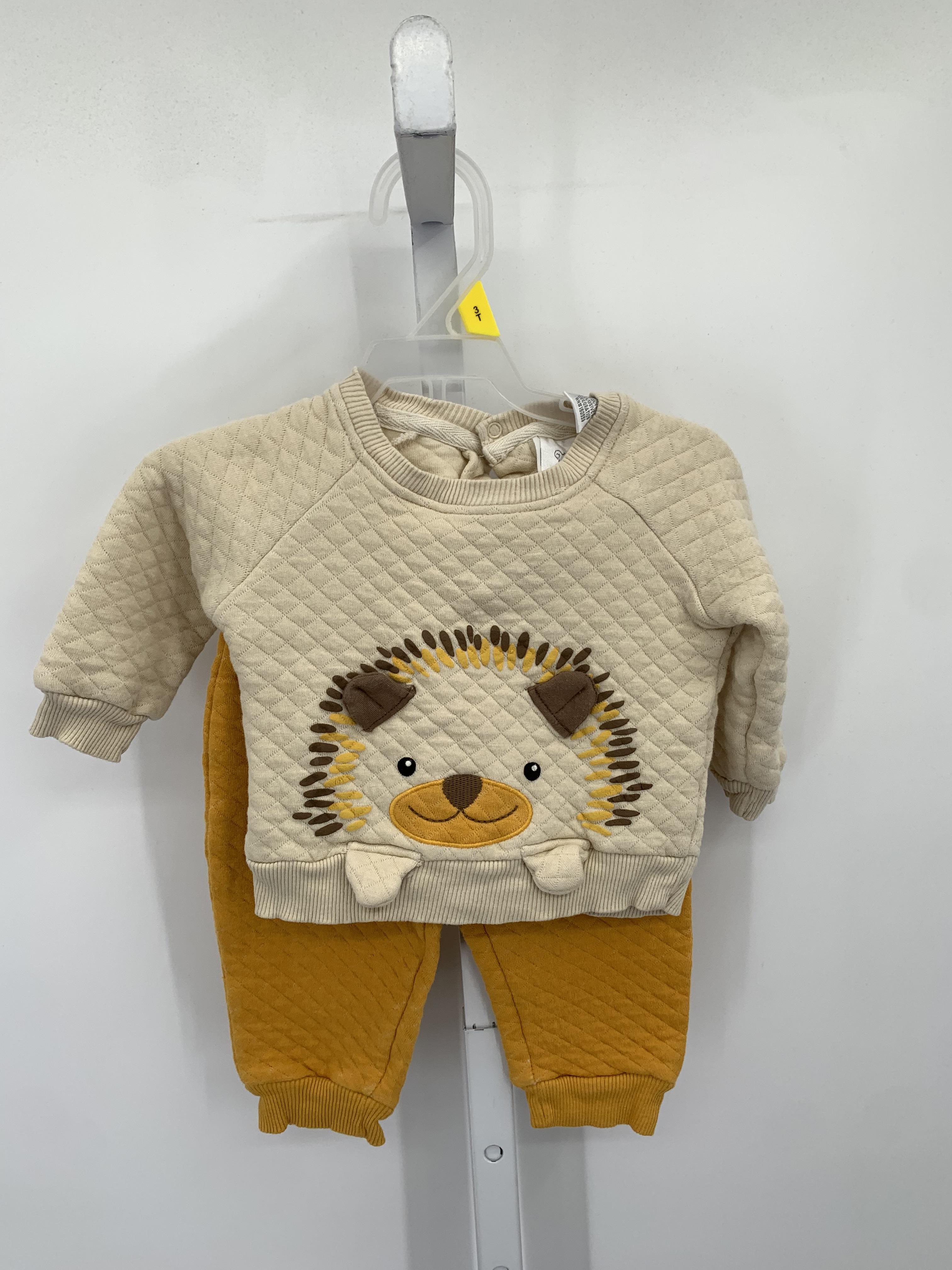 LION KNIT SHIRT YELLOW PANTS