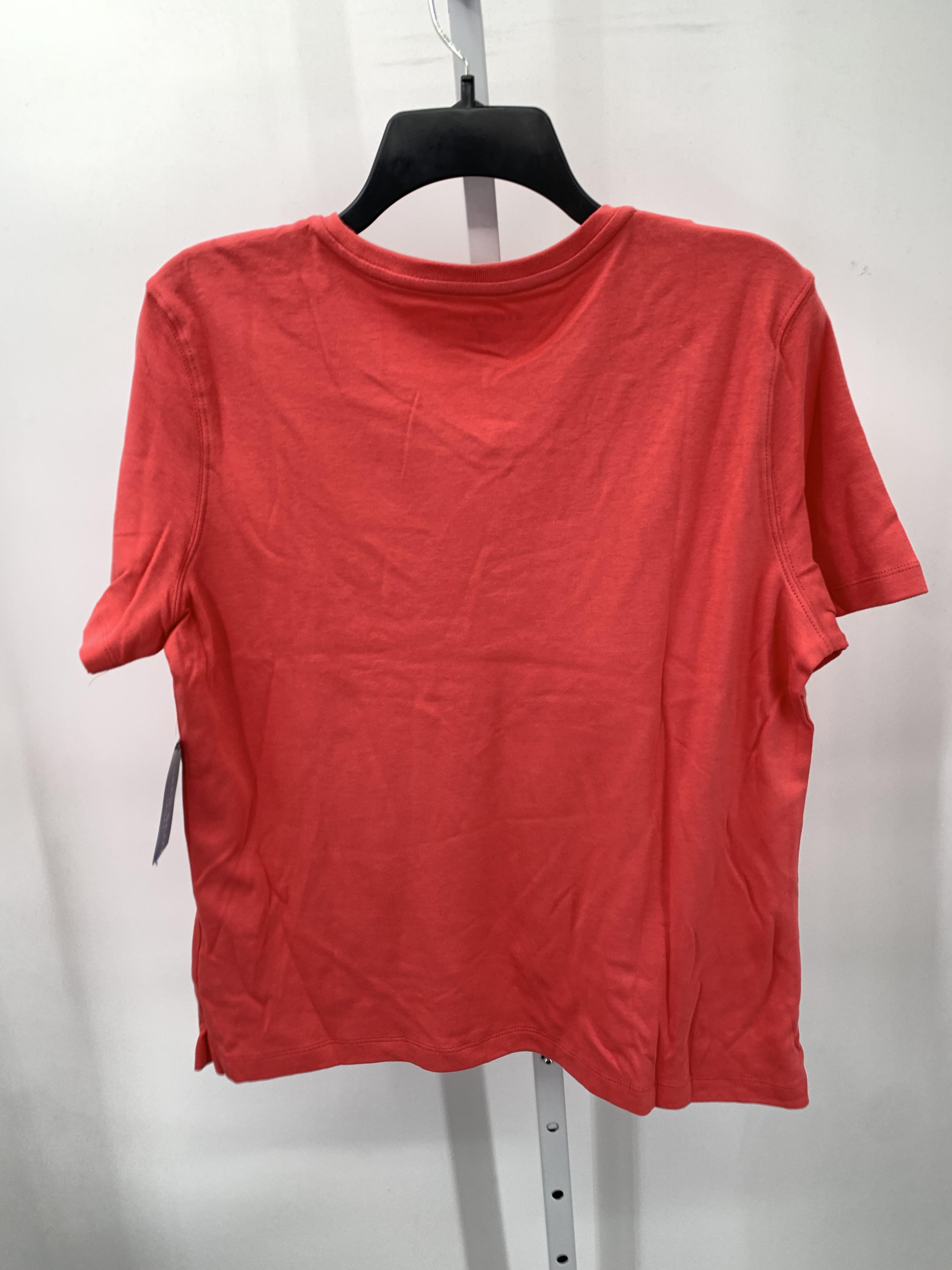 Karen Scott Size Medium Misses Short Sleeve Shirt