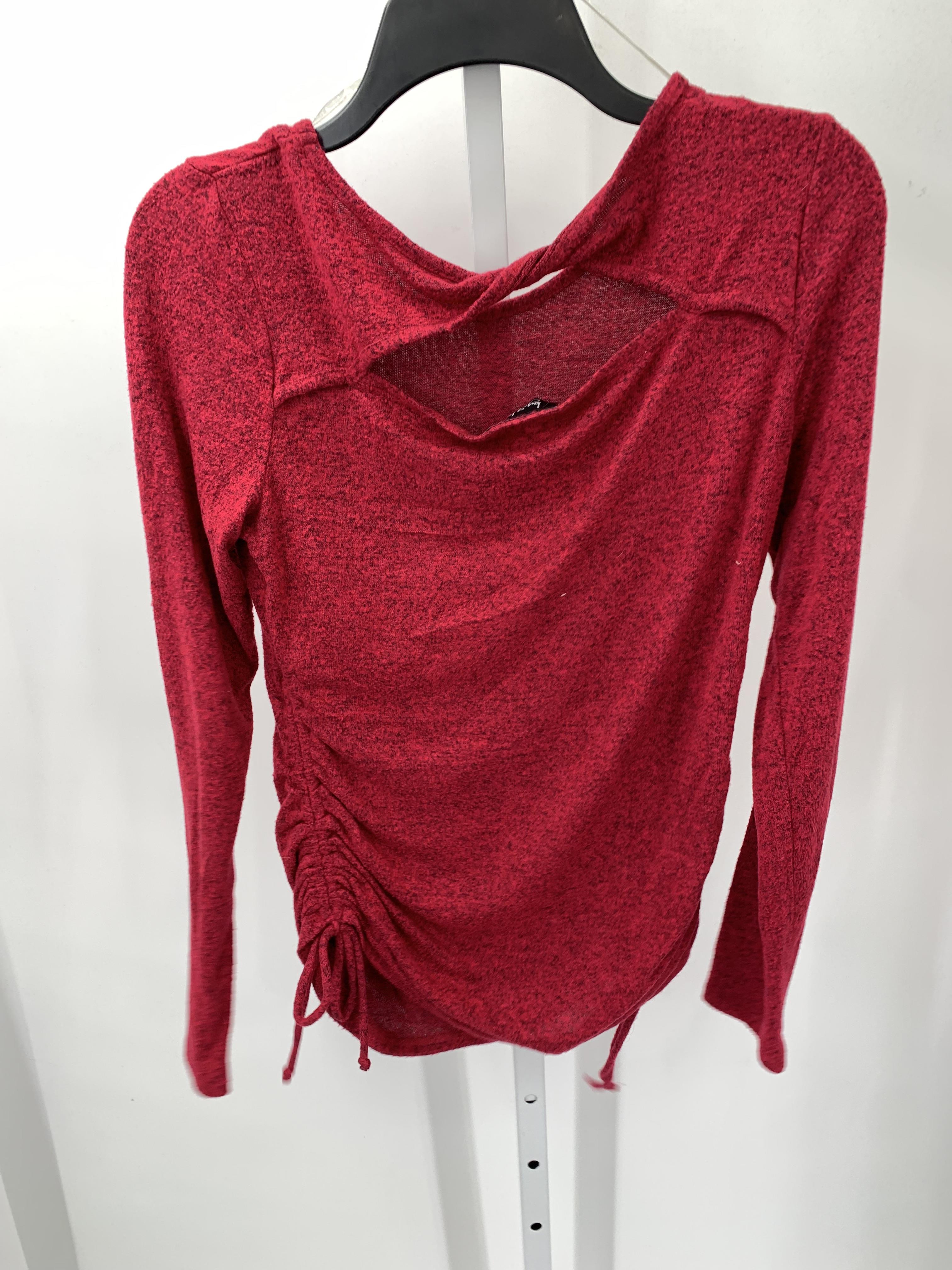 By & By Size Medium Juniors Long Sleeve Shirt