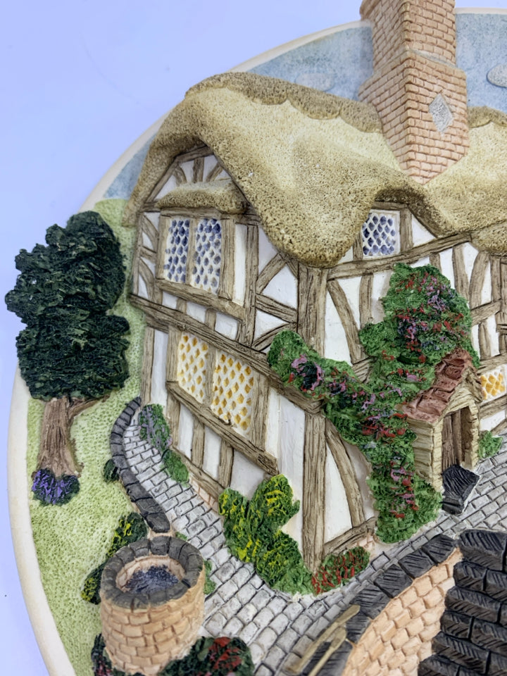 ON THE RIVERBANK 3D PLAQUE DAVID WINTER.