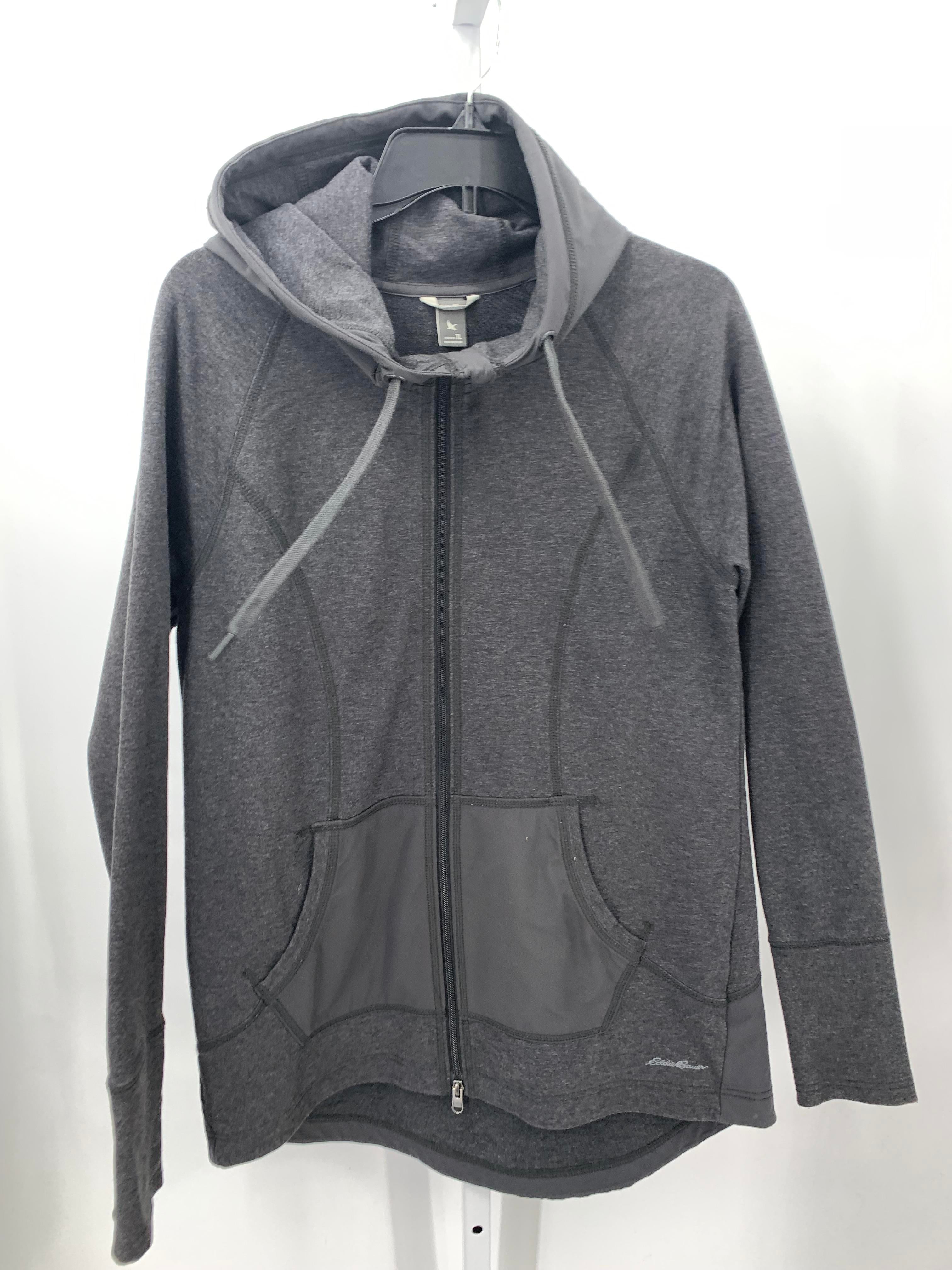 Eddie Bauer Size Large Misses Sweat Jacket