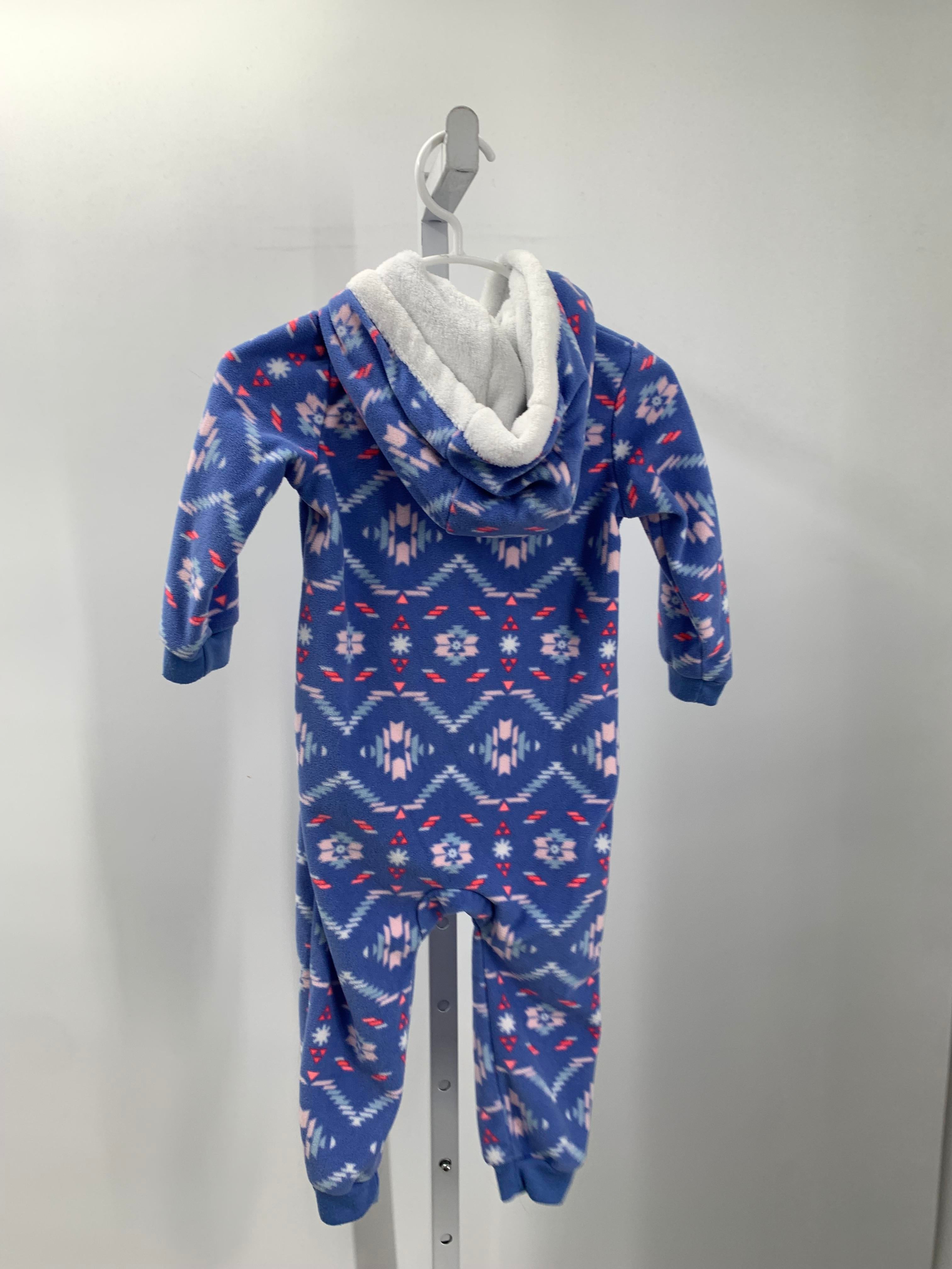 Carters Size 18 Months Girls Long Slv. Romper