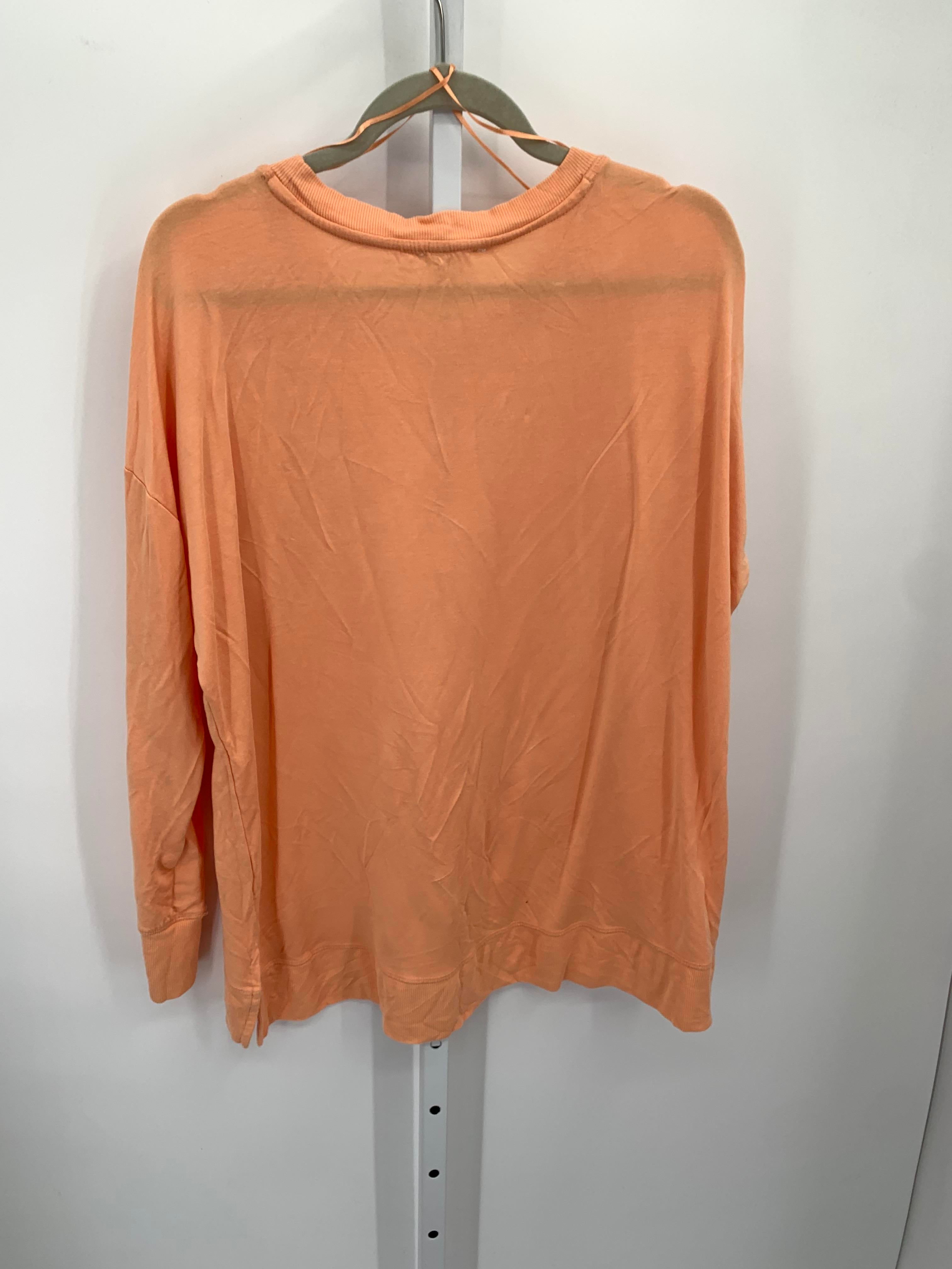 Workshop Size 1X Womens Long Sleeve Shirt