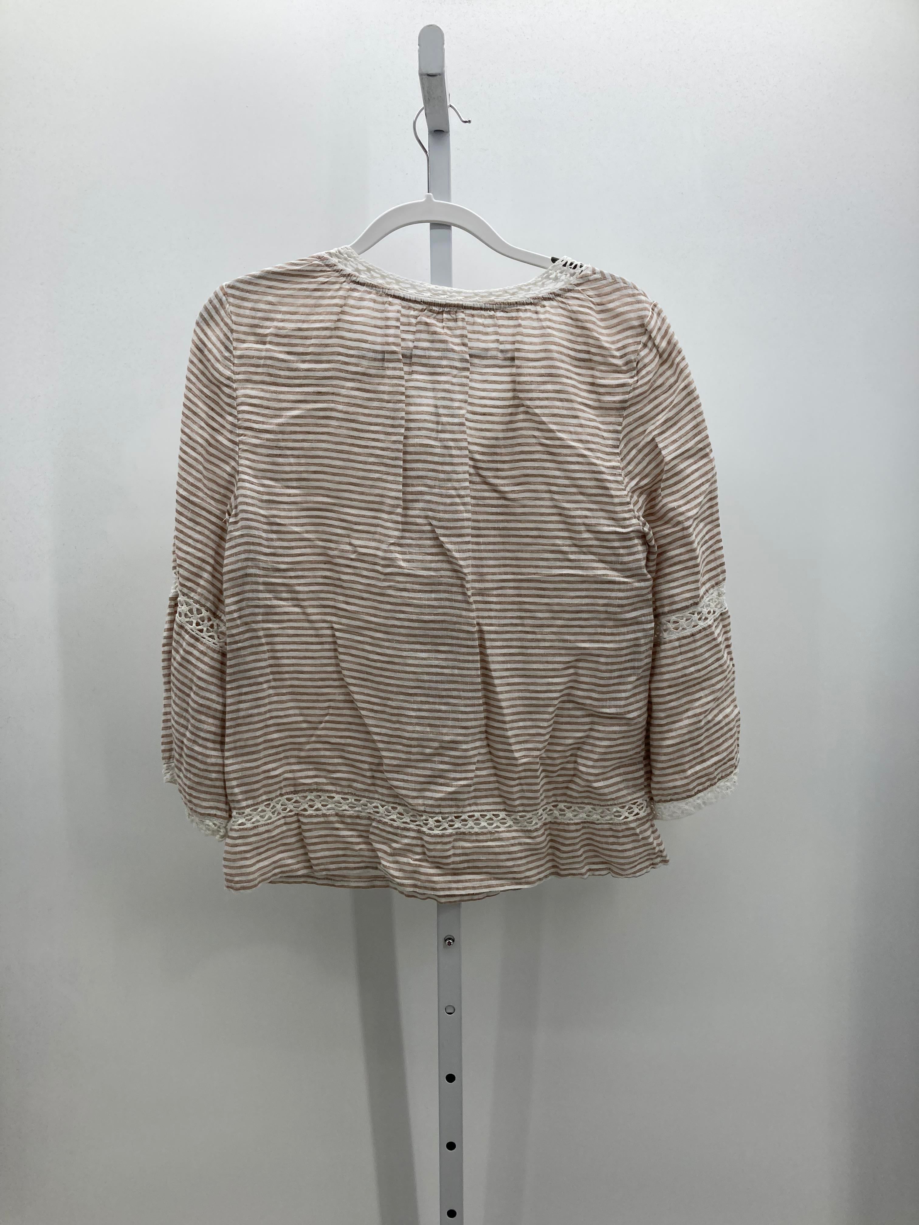 Chico's Size Small Misses Long Sleeve Shirt