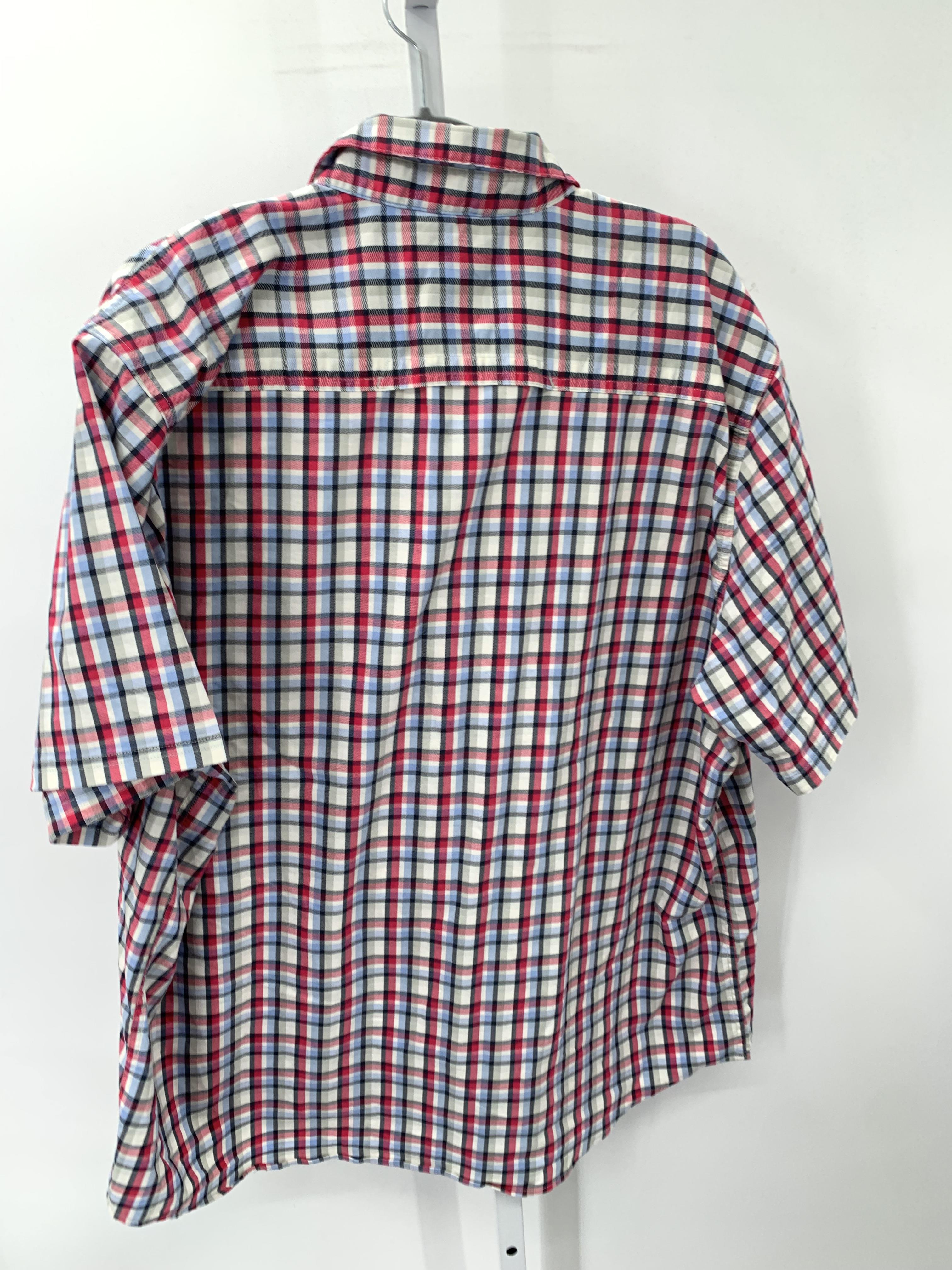 PLAID BTN DOWN
