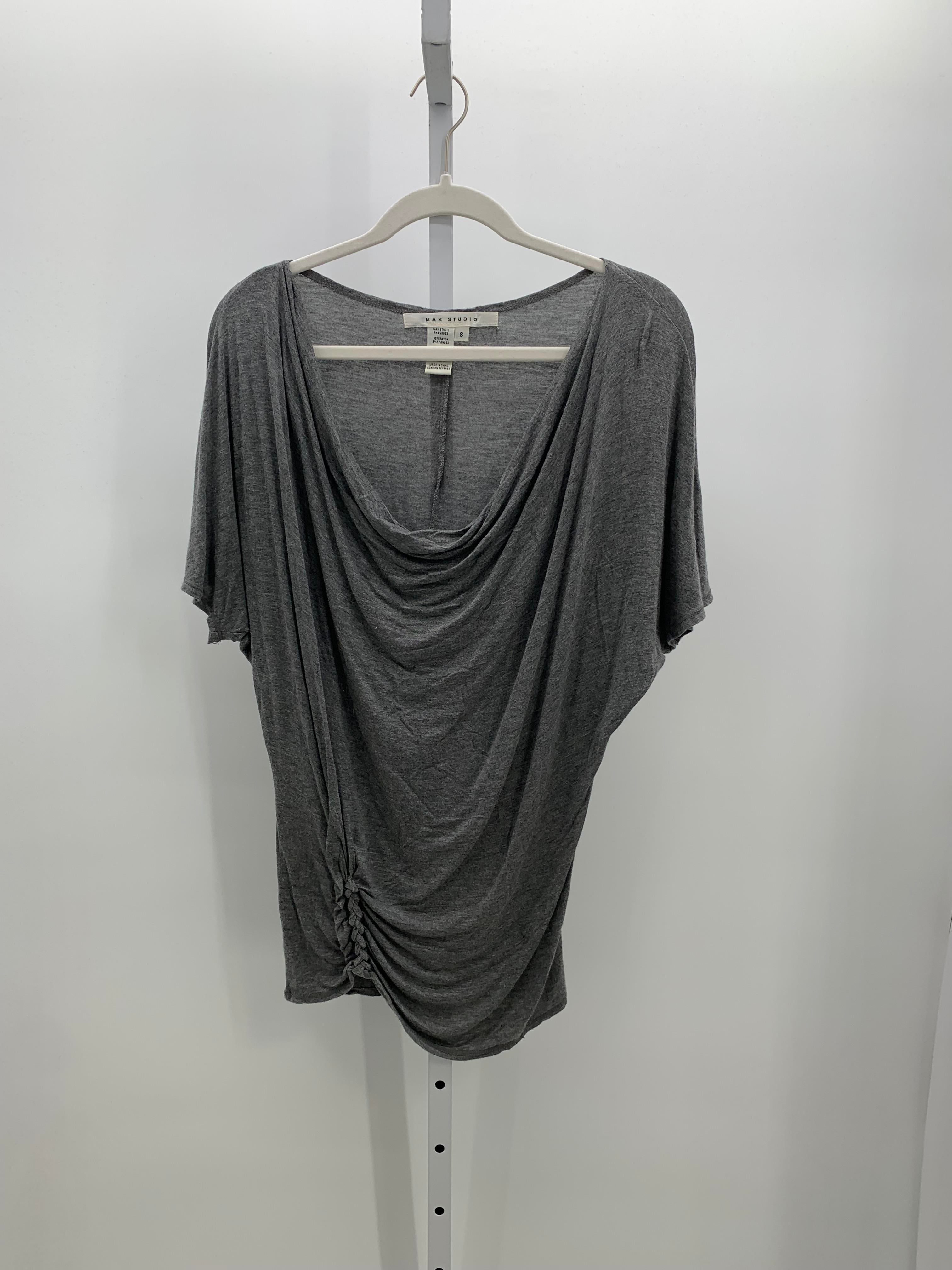 Max Studio Size Small Misses Short Sleeve Shirt