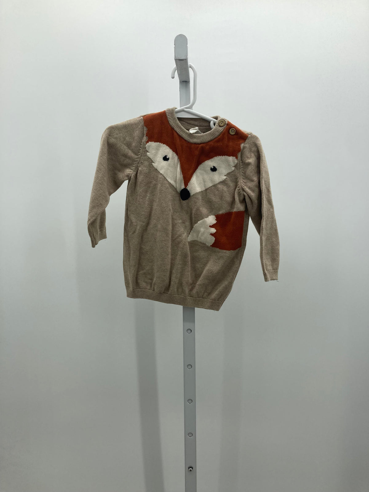 FOX PATTERN SWEATER