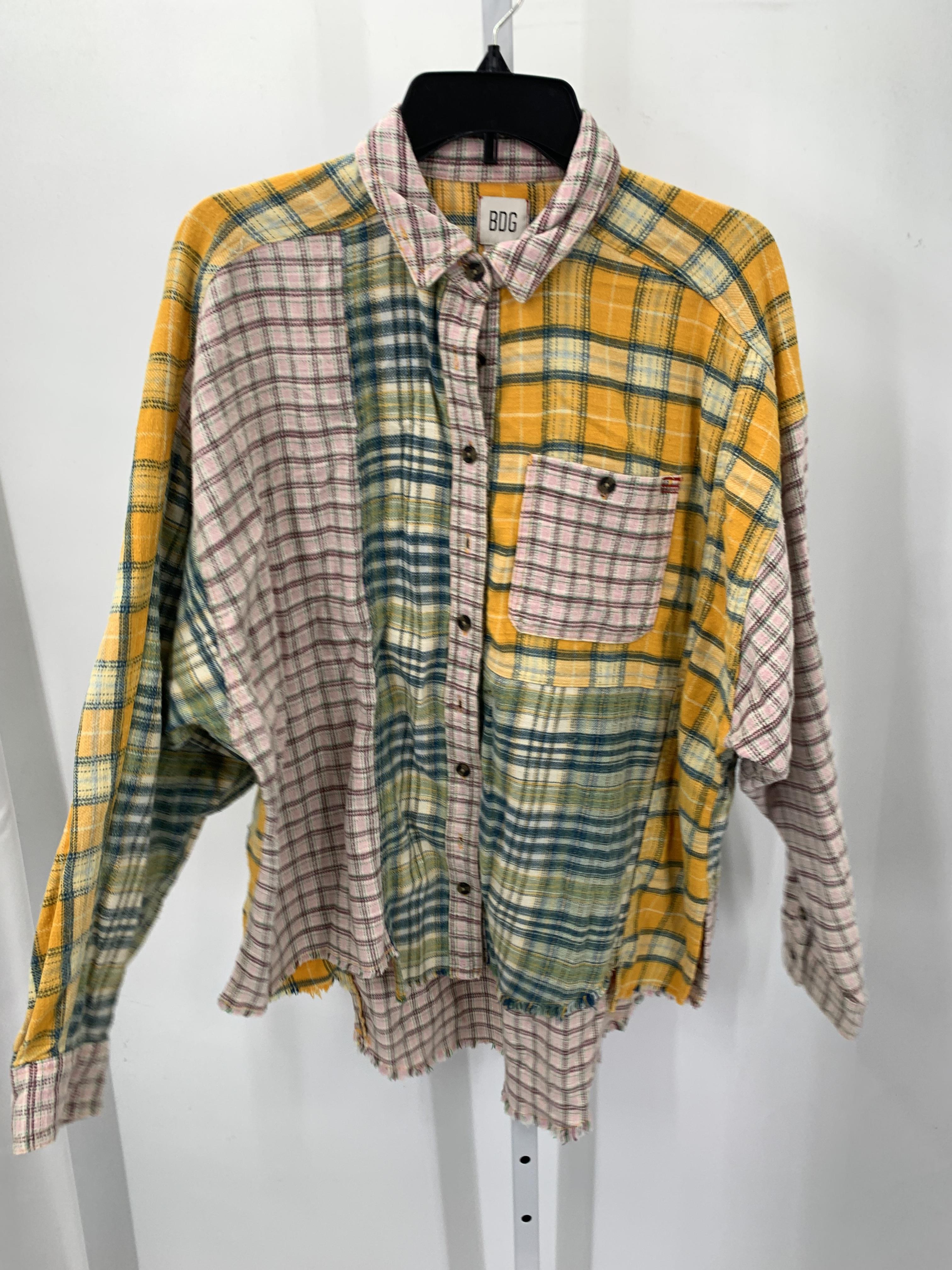 BDG Size Small Juniors Long Sleeve Shirt