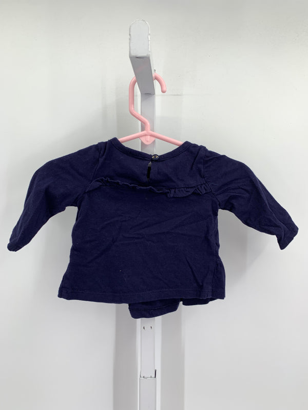 Tommy Hilfiger Size 3-6 Months Girls Long Sleeve Shirt