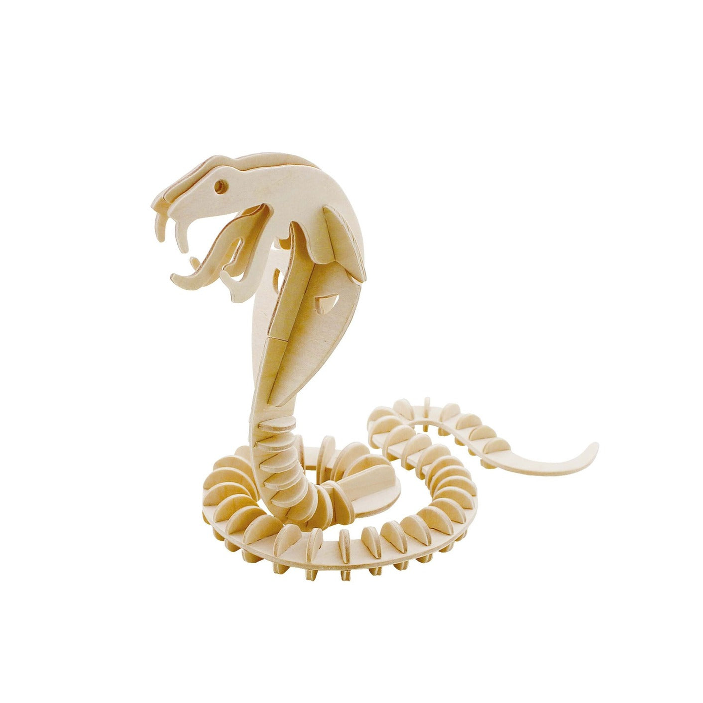 3D Wooden Puzzle - Snake. 51 Pieces