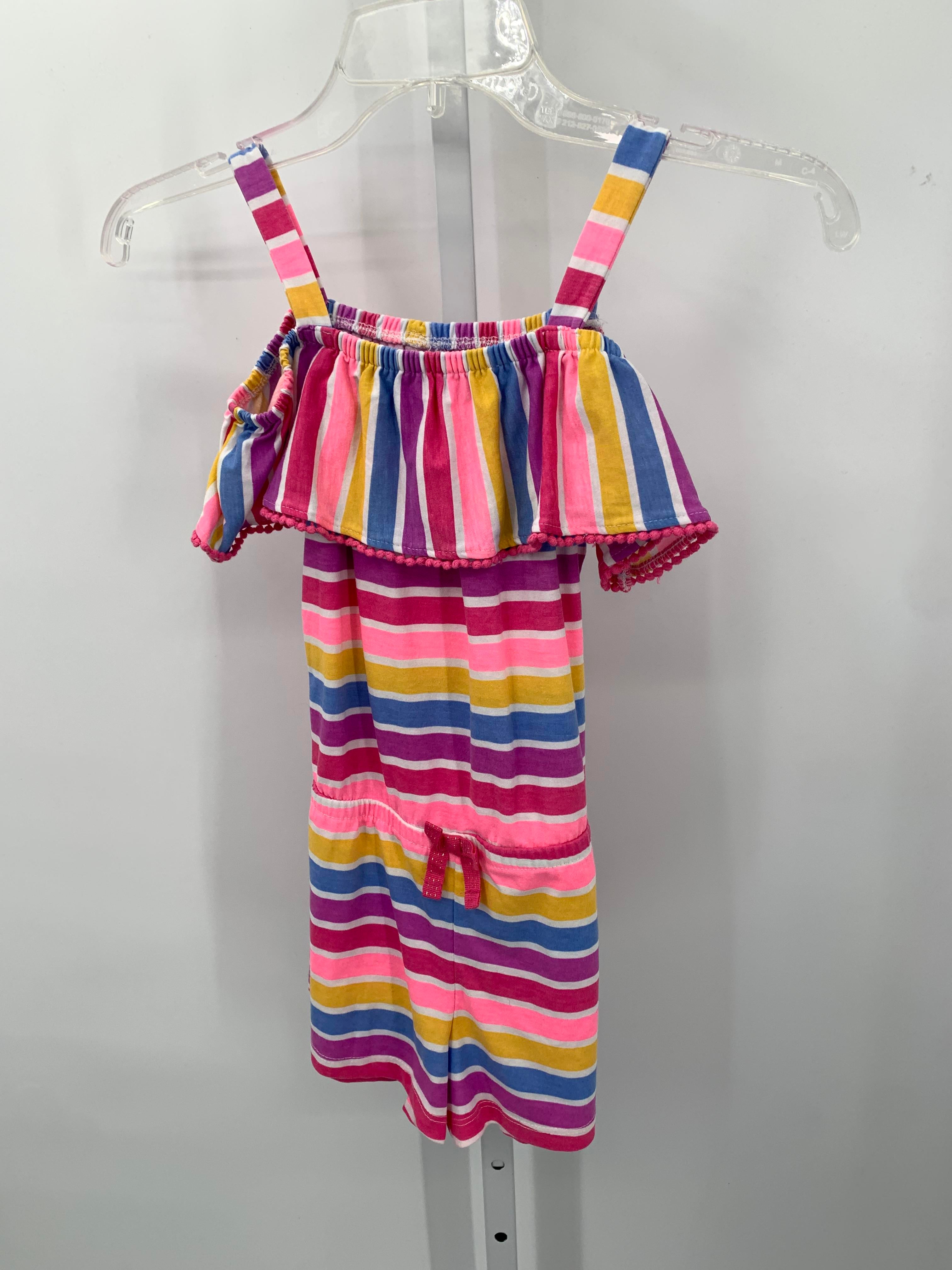 Tommy Bahama Size 7-8 Girls Short Slv. Romper