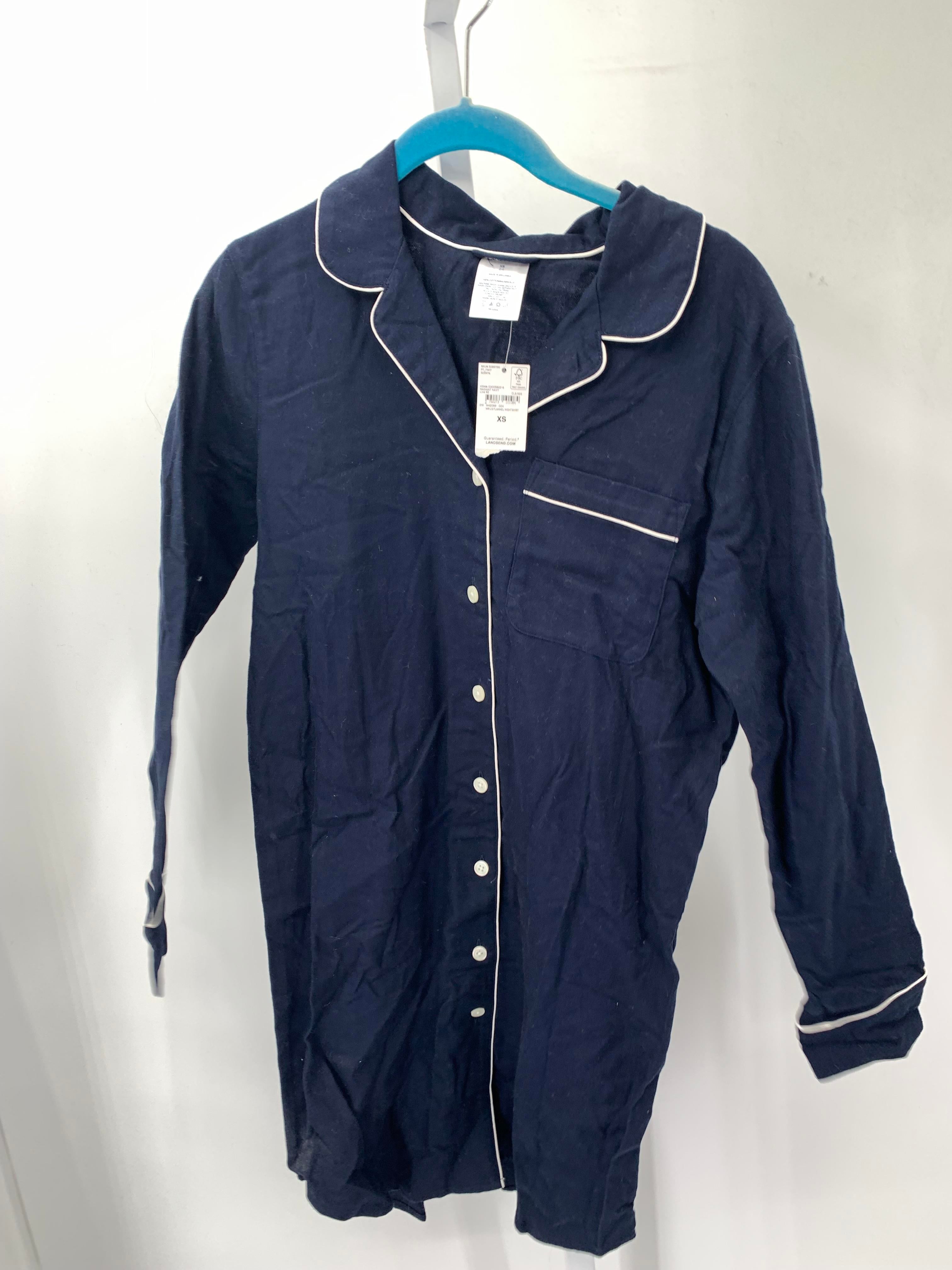 Lands End Size X Small Misses Nightgown