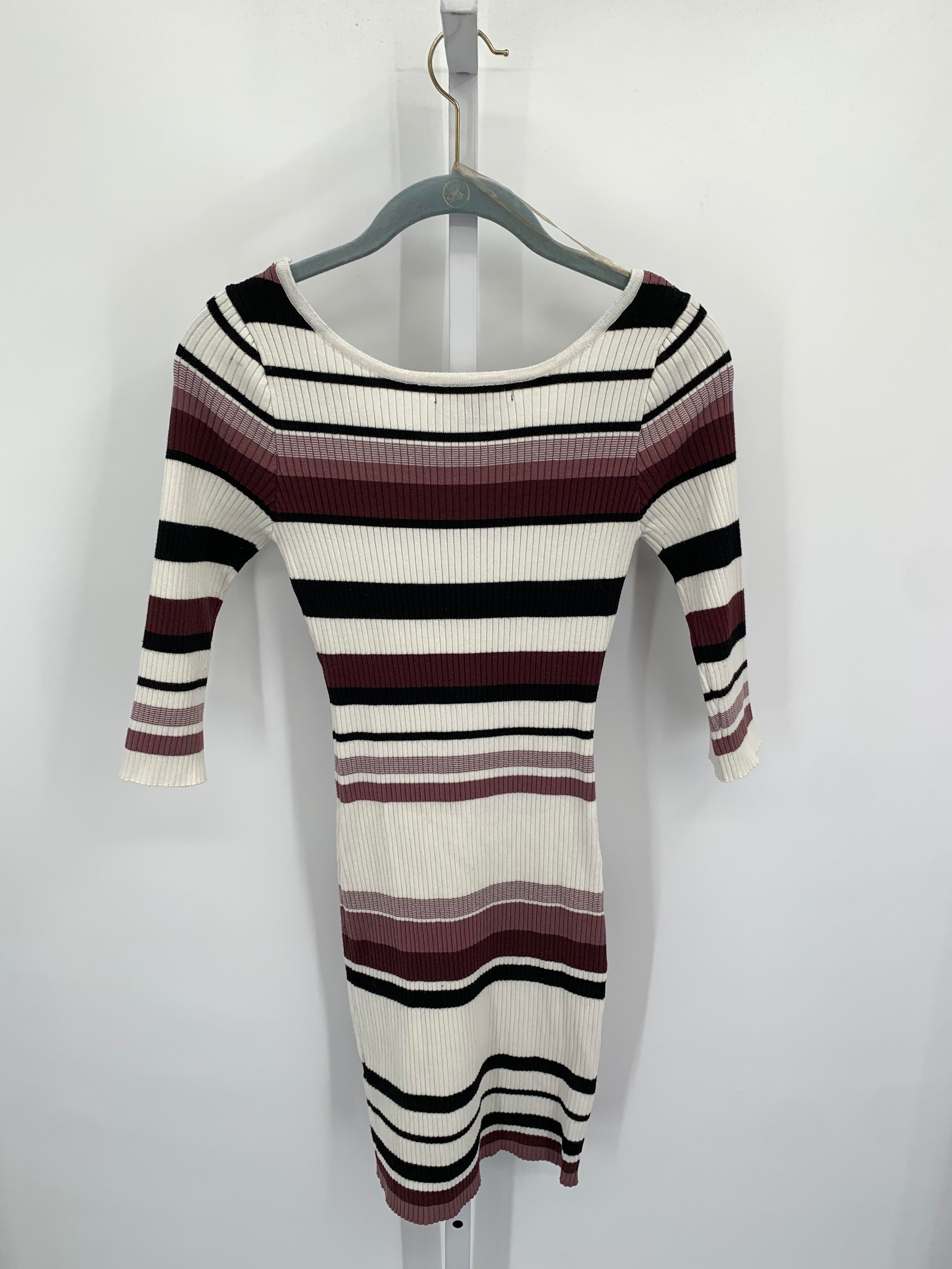 Say What? Size Large Juniors Long Sleeve Dress