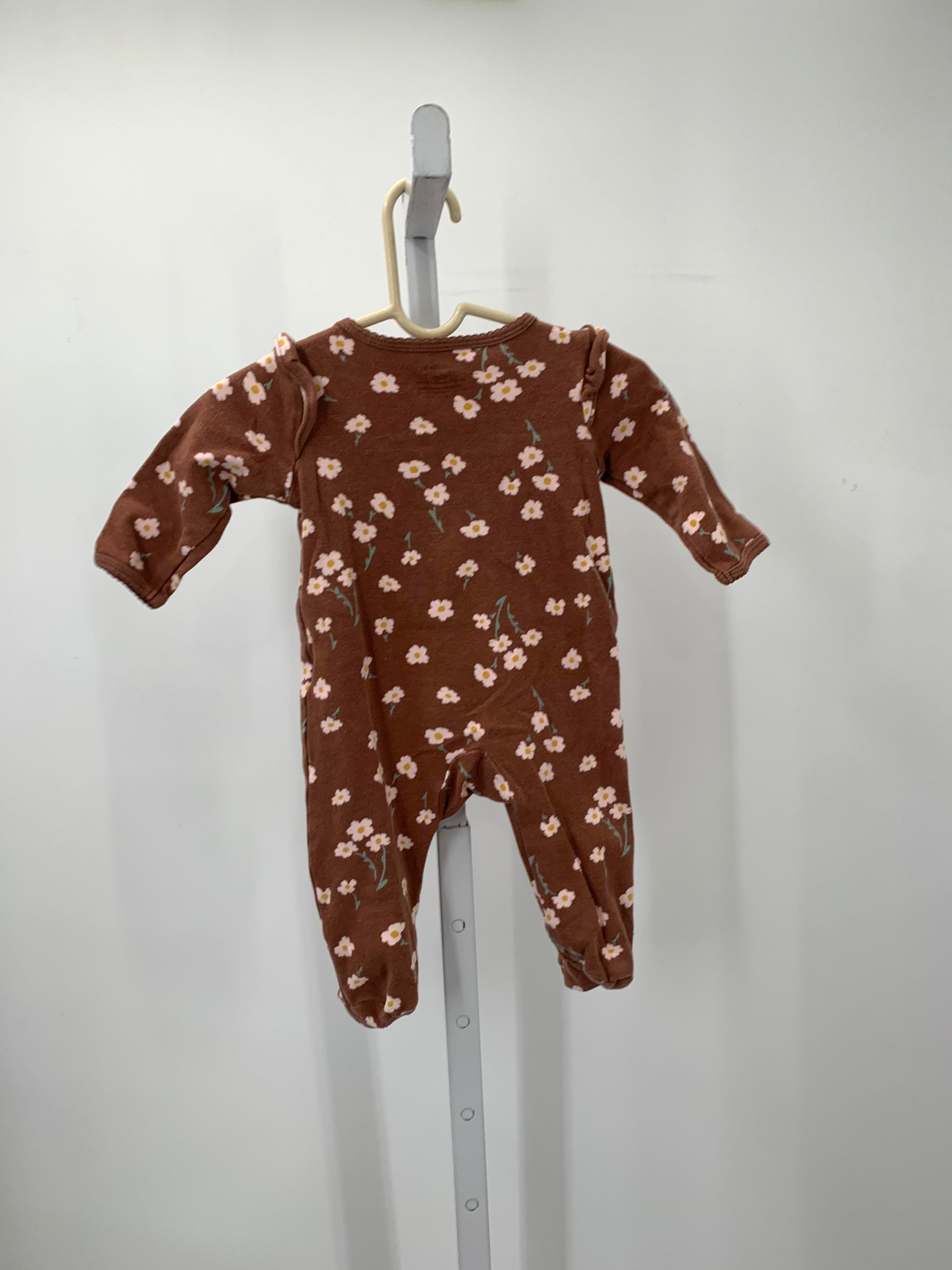Carters Size 6 Months Girls Long Slv. Romper