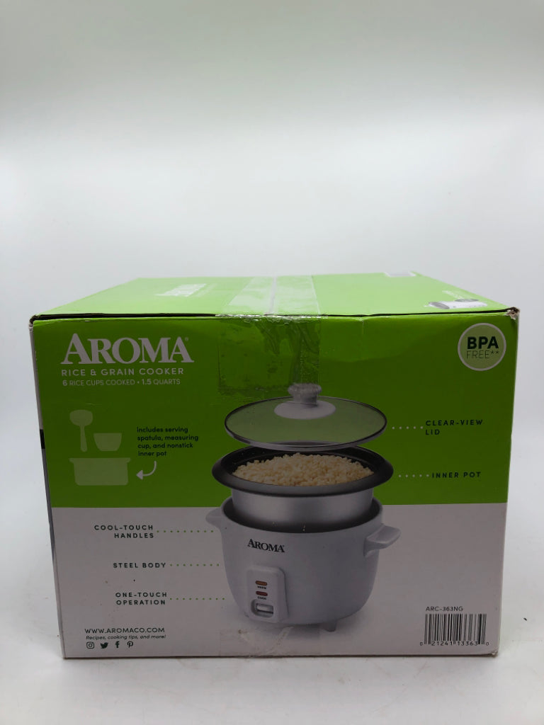 NIB AROMA RICE COOKER.