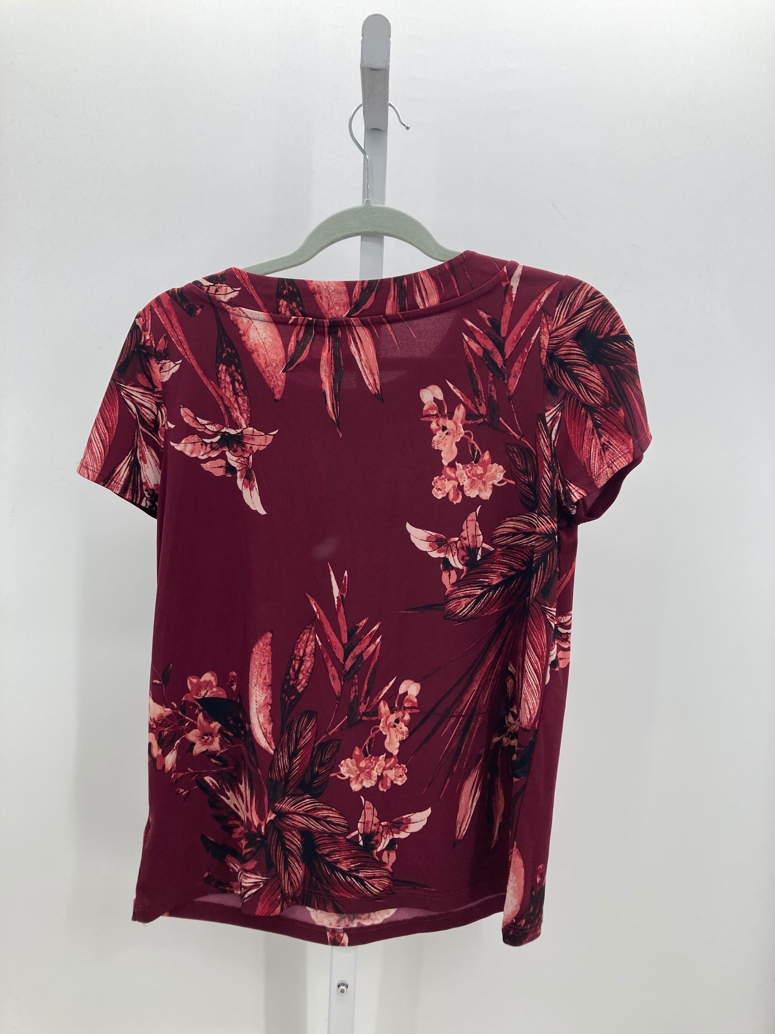 Liz Claiborne Size Small Misses Short Sleeve Shirt