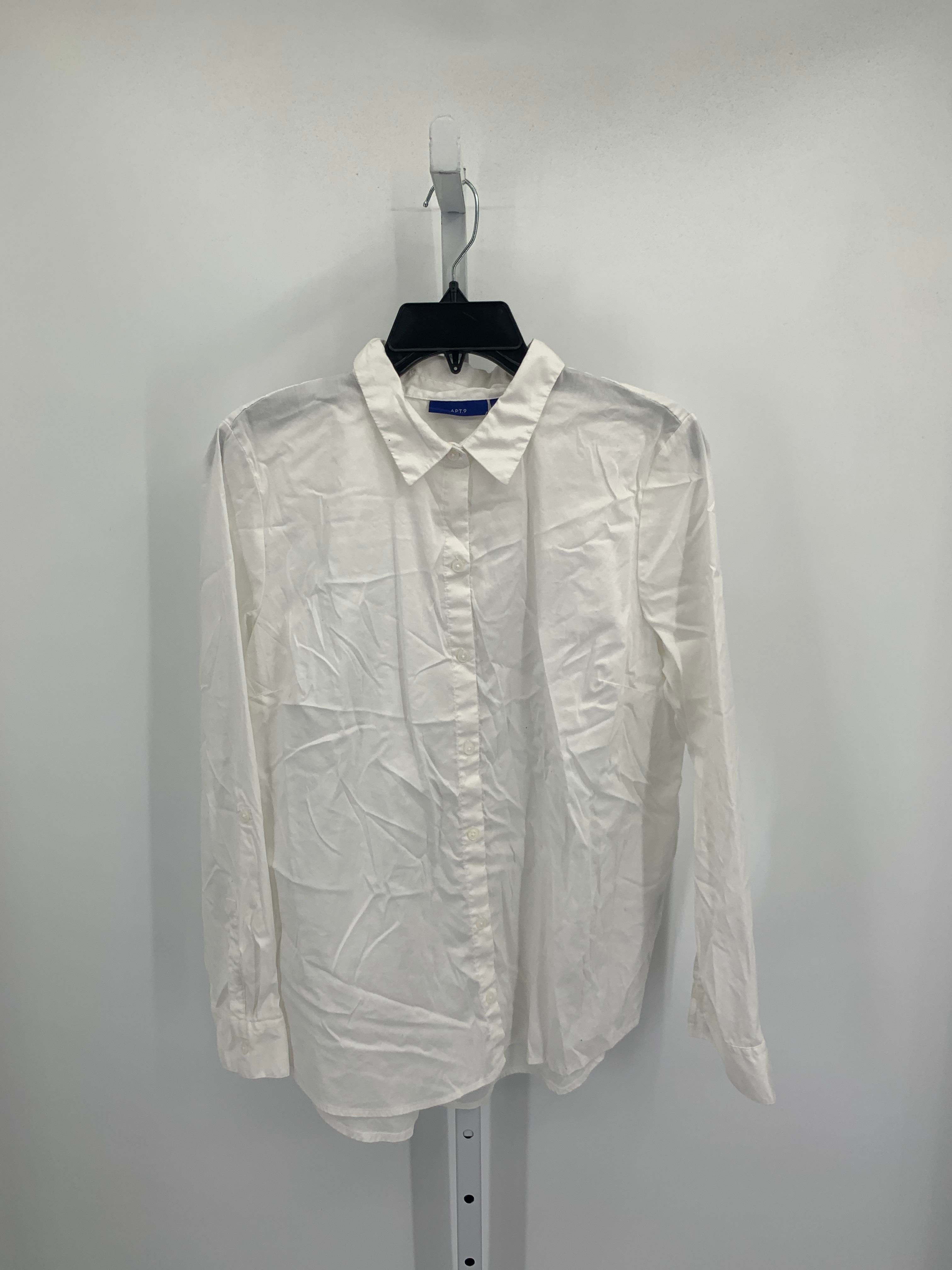 Apt. 9 Size Extra Large Misses Long Sleeve Shirt