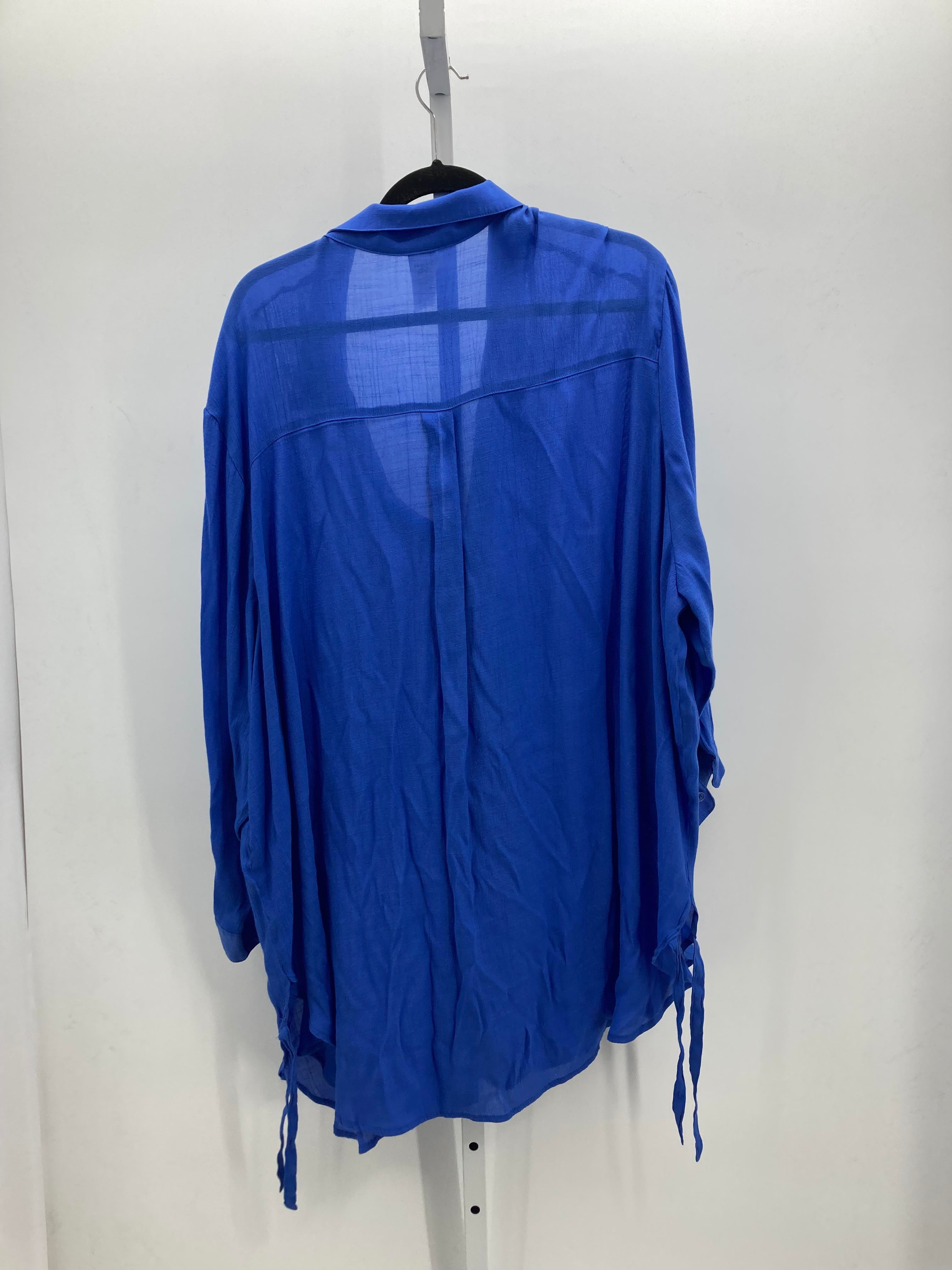 Time and Tru Size 3X Womens Long Sleeve Shirt