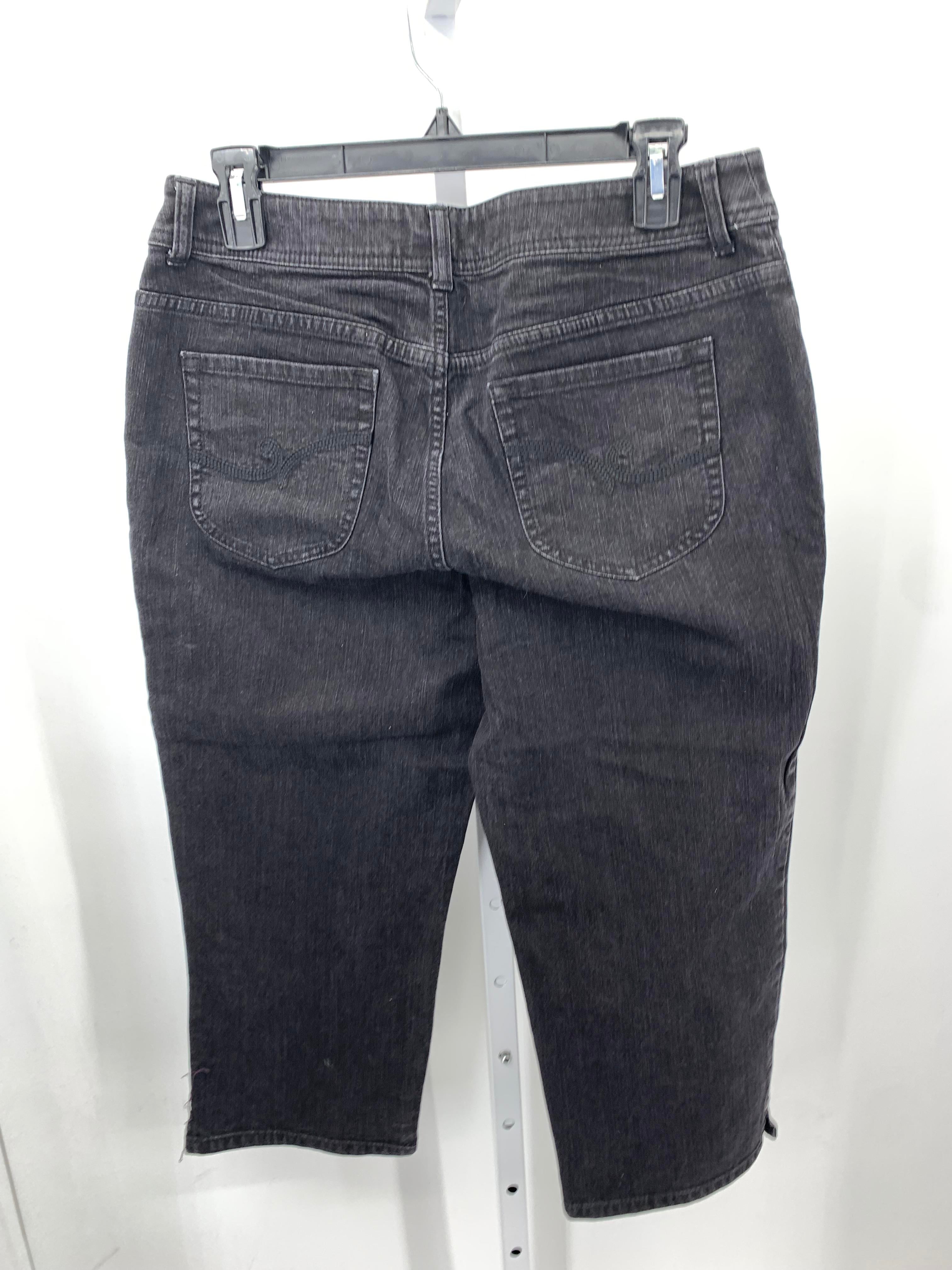 Chico's Size 8 Misses Cropped Jeans