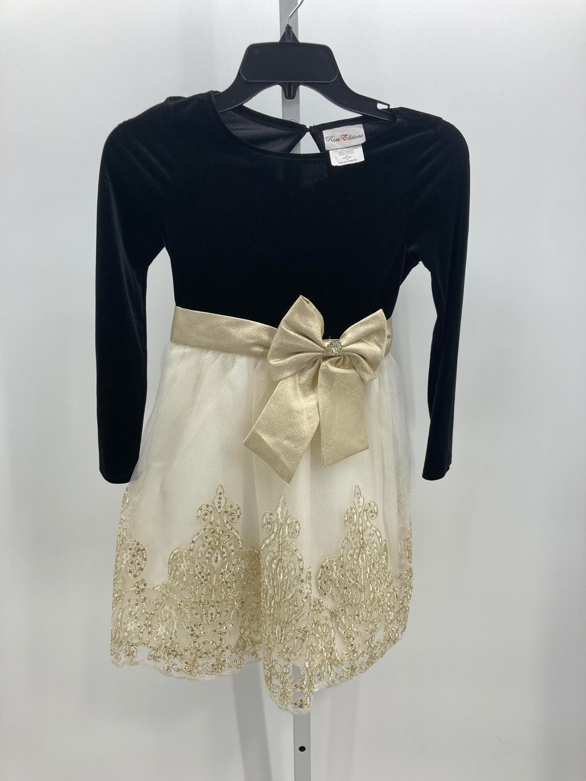 Rare Editions Size 8 Girls Long Sleeve Dress