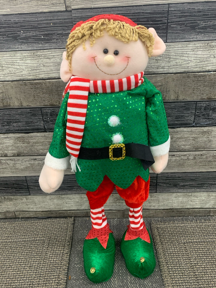 TALL PLUSH STANDING ELF.