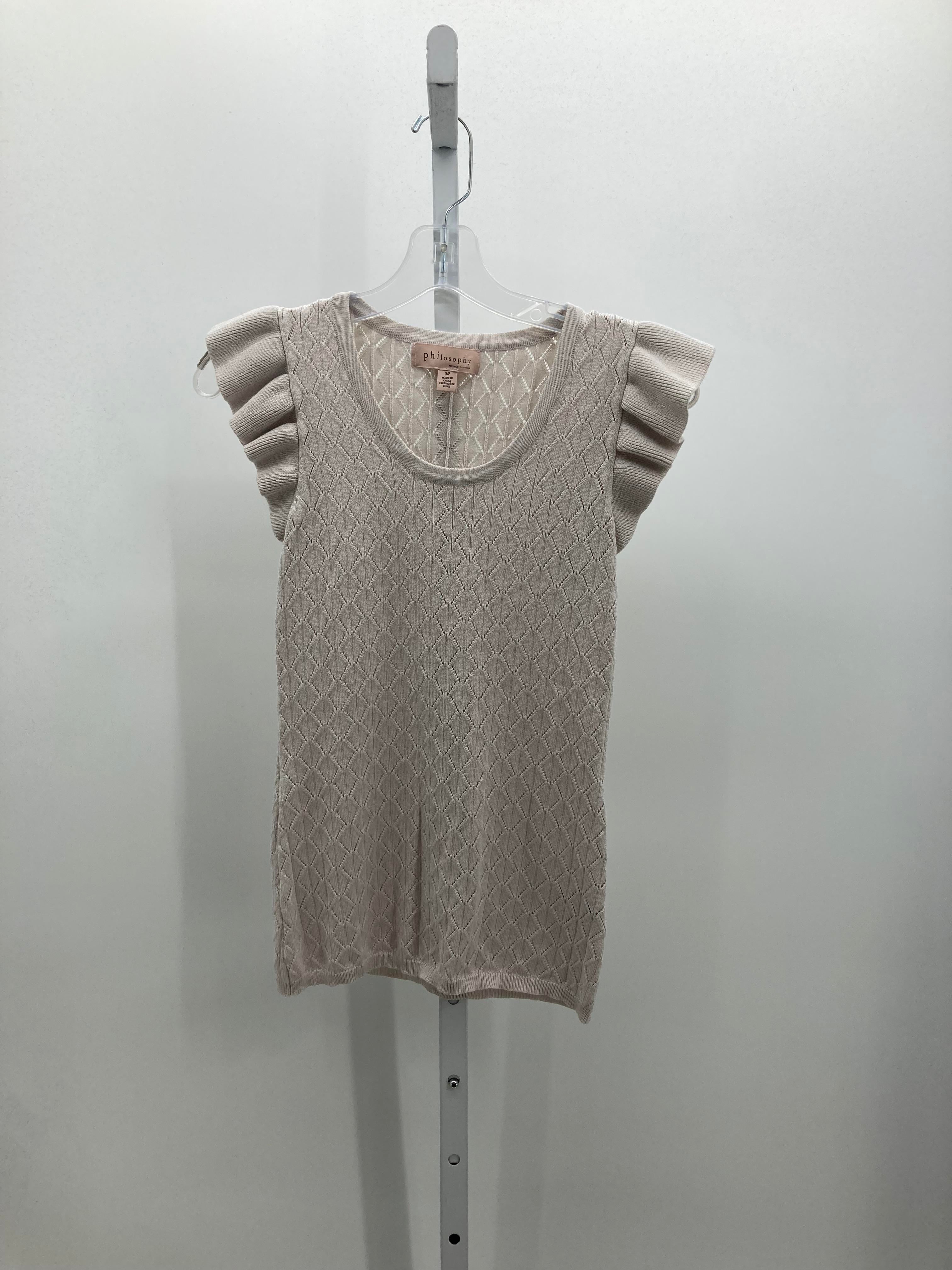 philosophy Size Small Misses Sleeveless Sweater