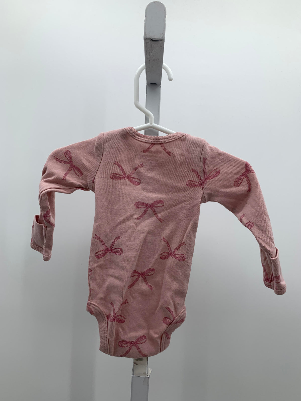 Carters Size Newborn Girls Long Sleeve Shirt