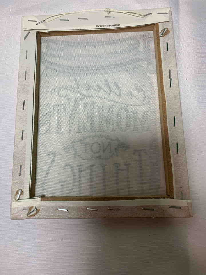 COLLECT MOMENTS MASON JAR SMALL CANVAS.