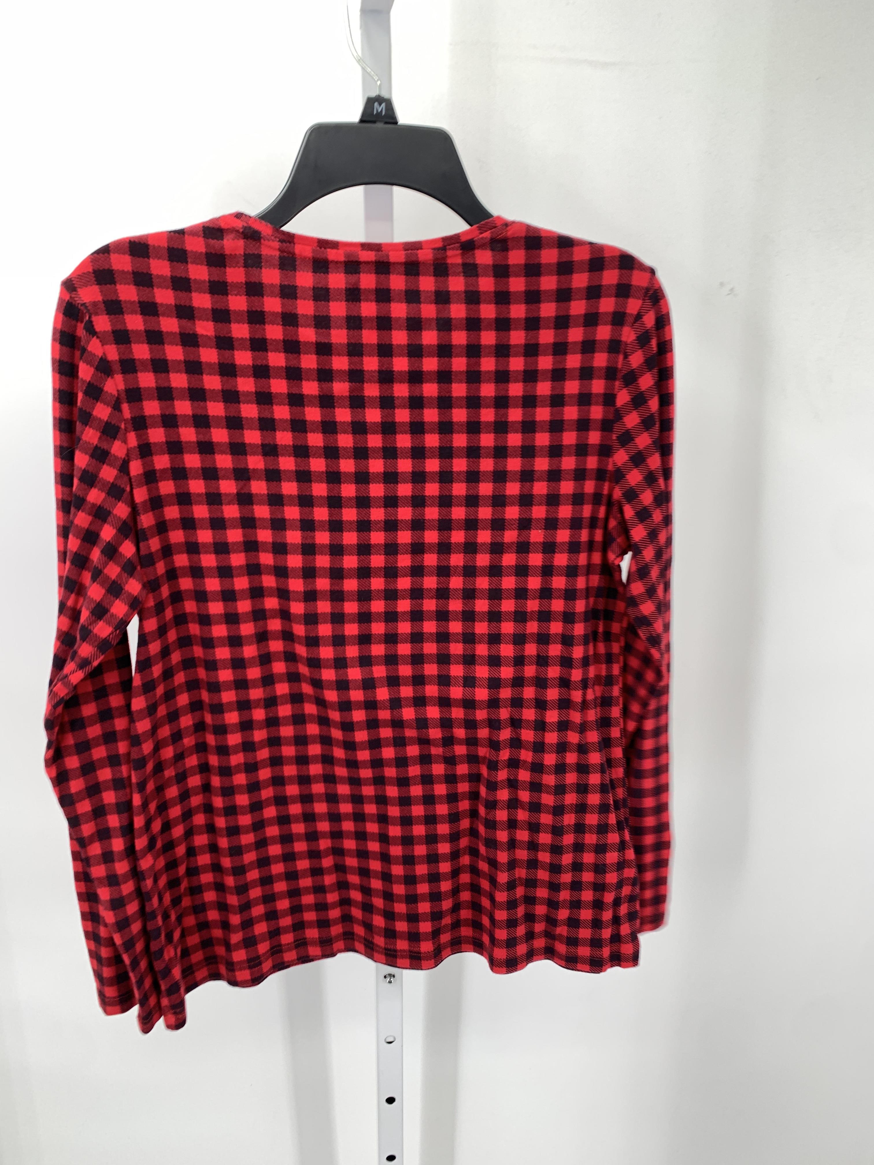 Croft & Barrow Size Medium Misses Long Sleeve Shirt