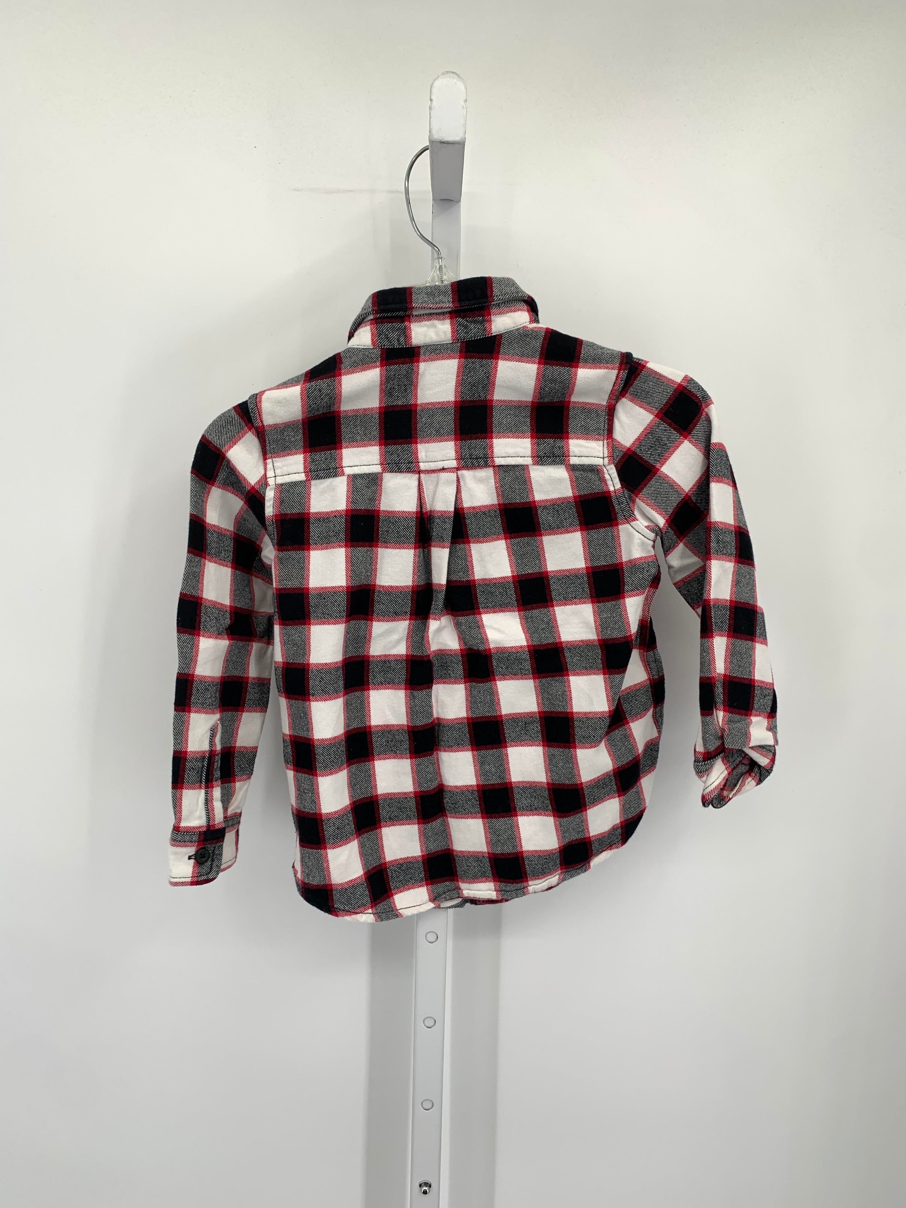 RED PLAID BUTTON DOWN.