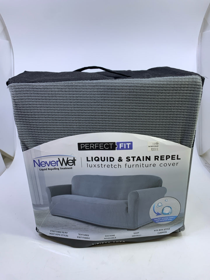 NIP 1 GREY SOFA COVER PERFECT FIT.