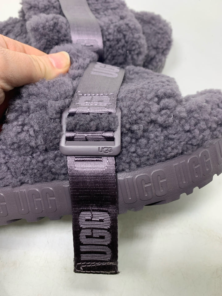 UGG Fluffita Flatform Platform Slide Slippers
