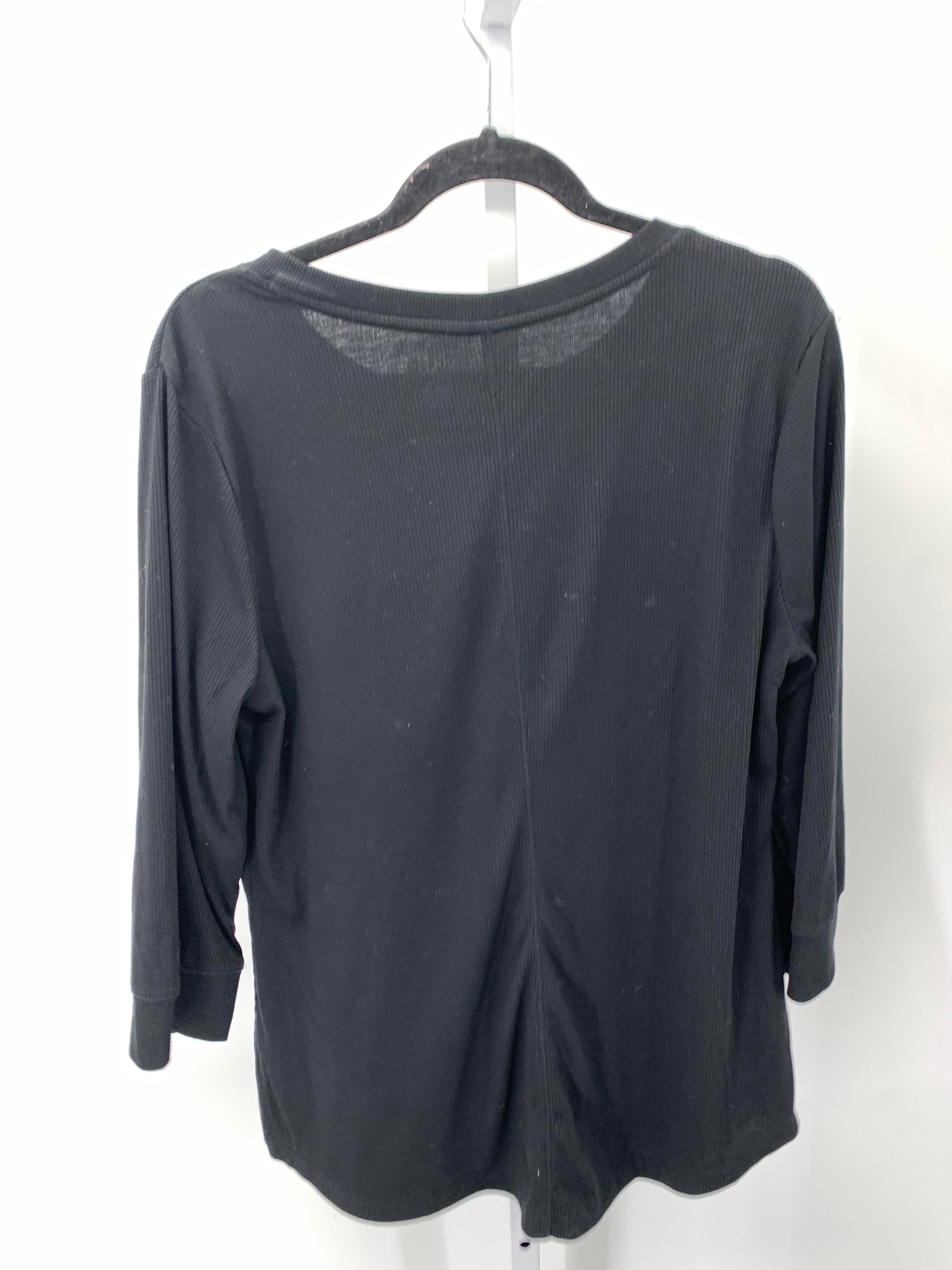 Time and Tru Size Extra Large Misses 3/4 Sleeve Shirt