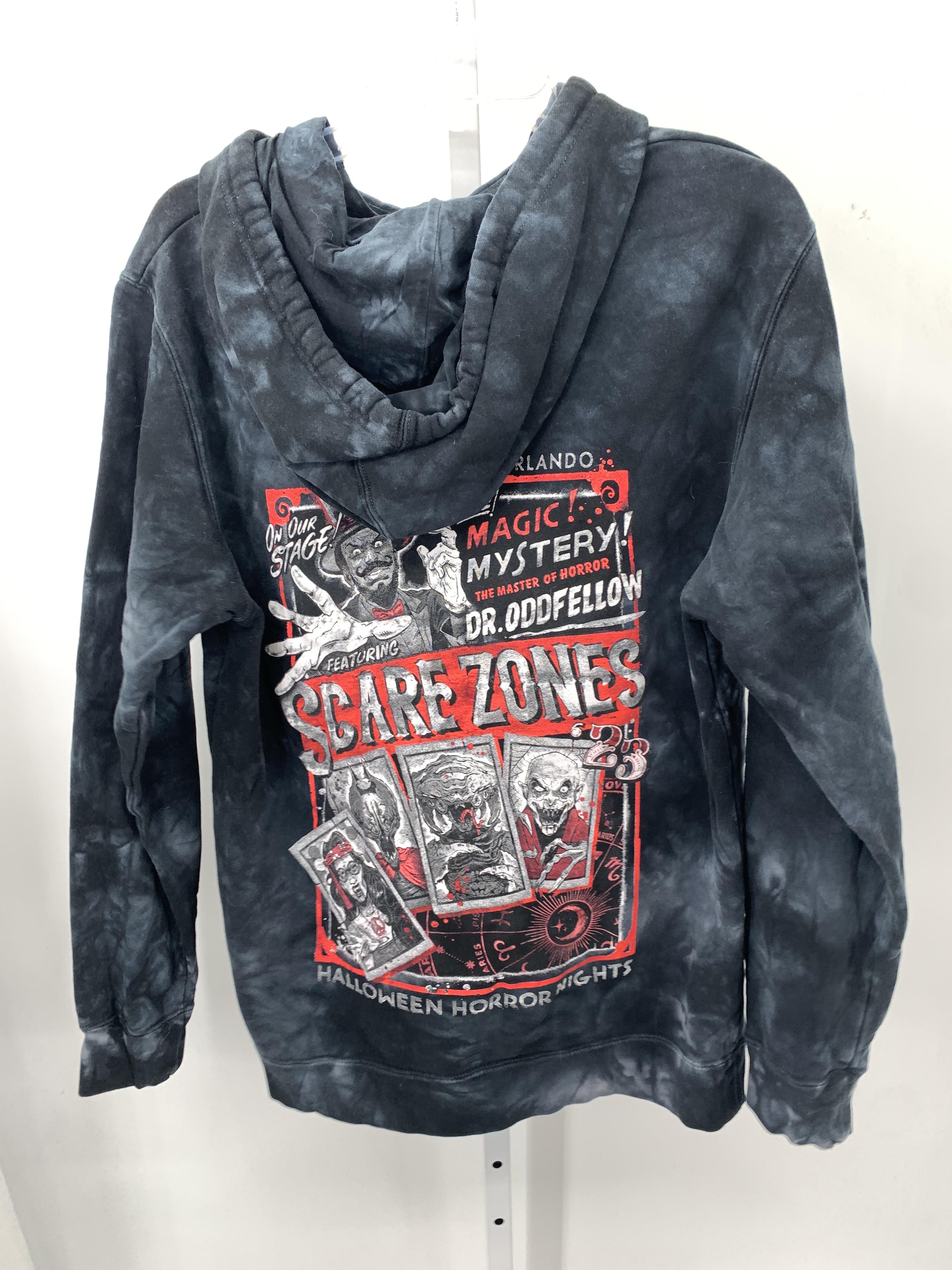 SCARE ZONES HOODED KNIT.