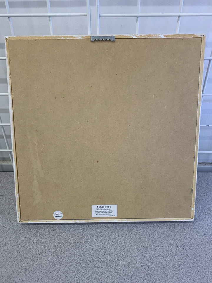 DREAM BIG WOOD BOX WALL DECOR.